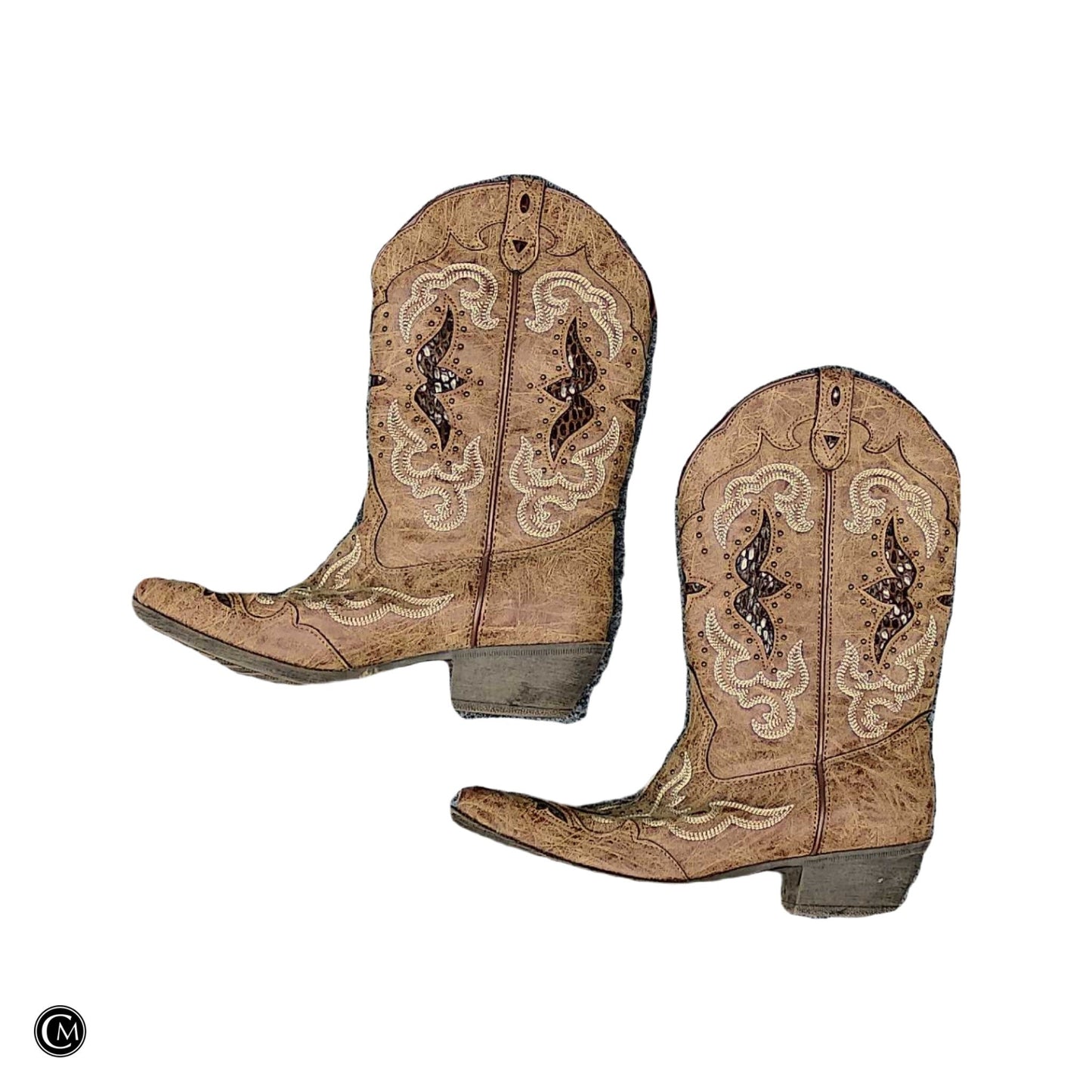 Boots Western By Dingo In Brown, Size: 10
