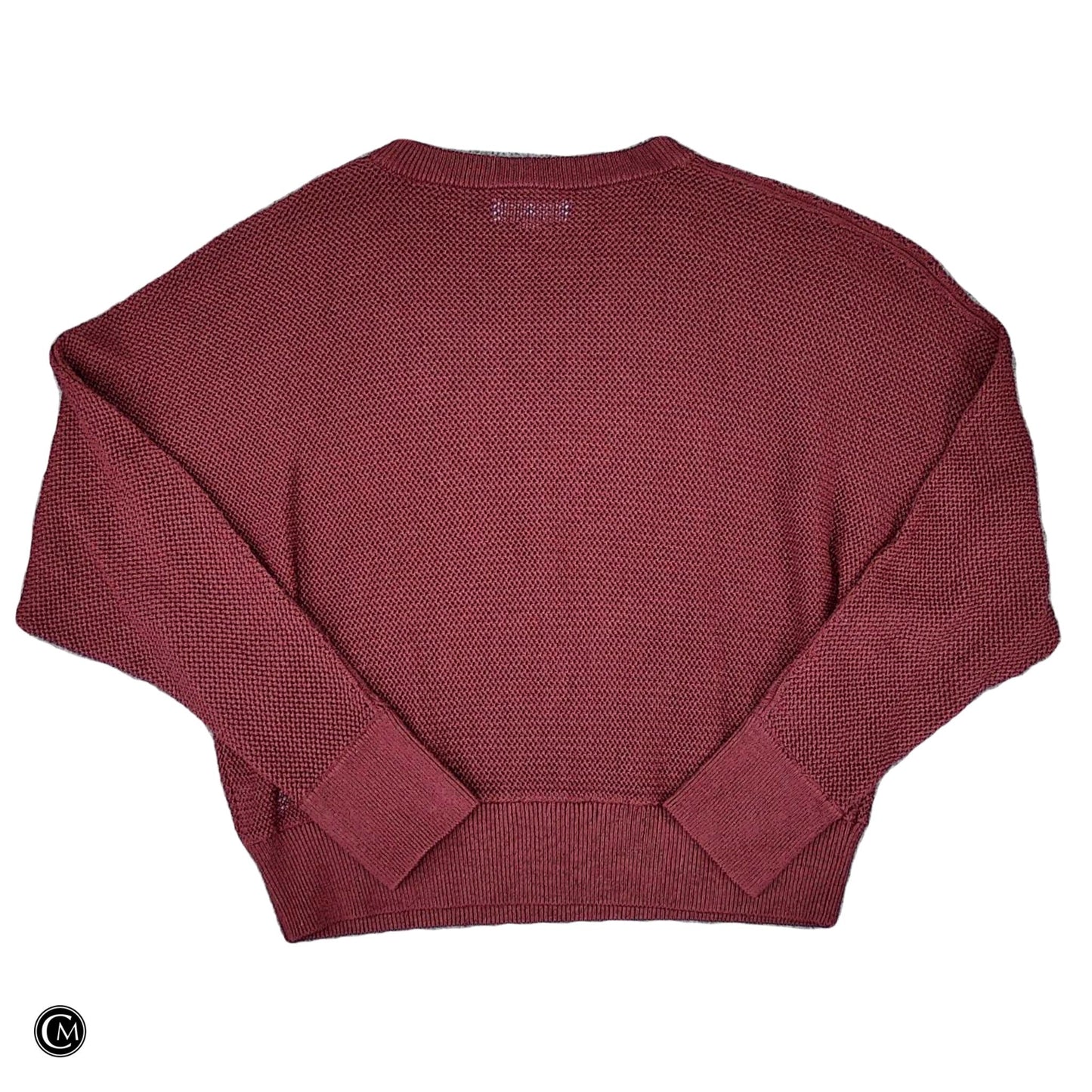 Sweater By Prologue In Maroon, Size: S