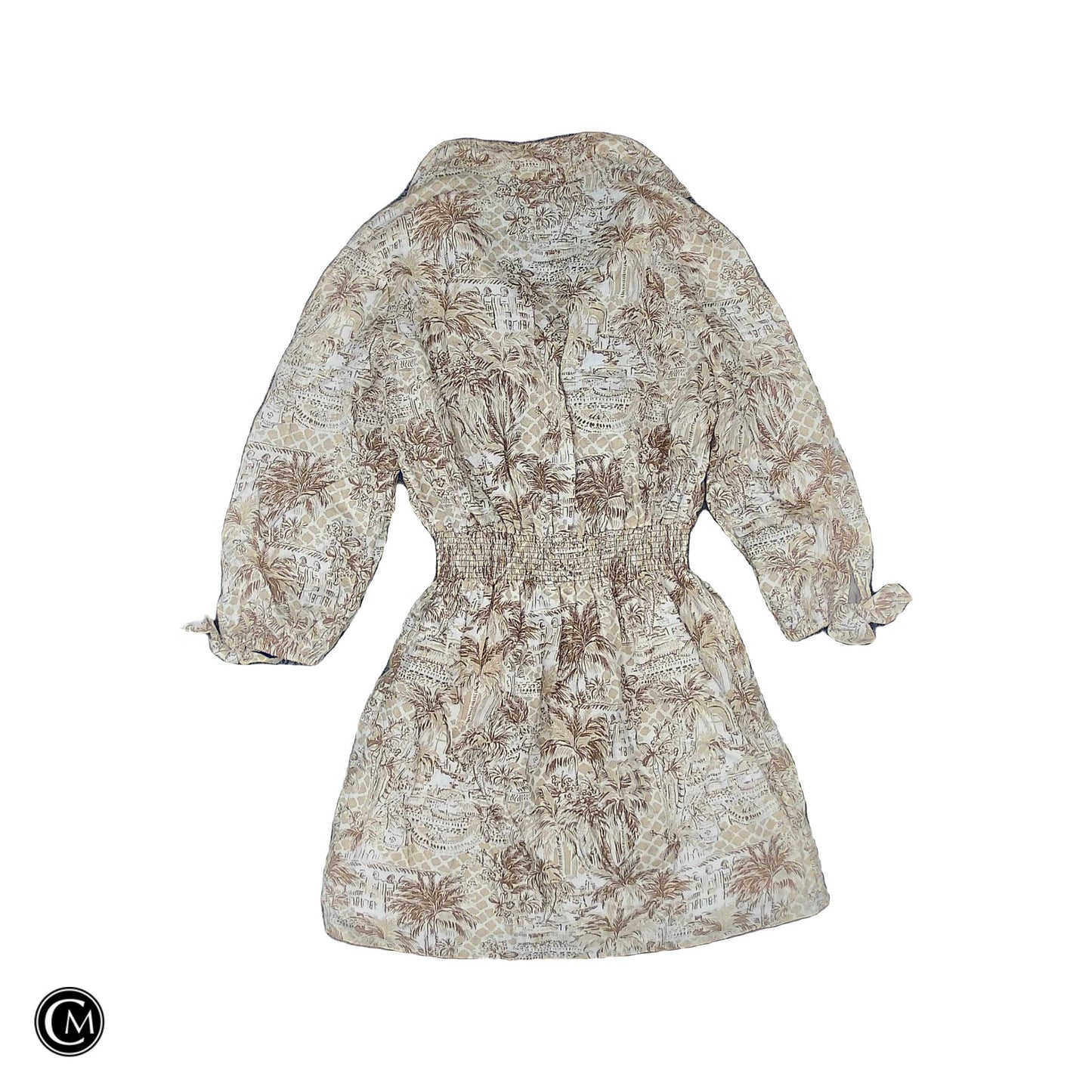 Dress Designer By Lilly Pulitzer In Brown & White, Size: S
