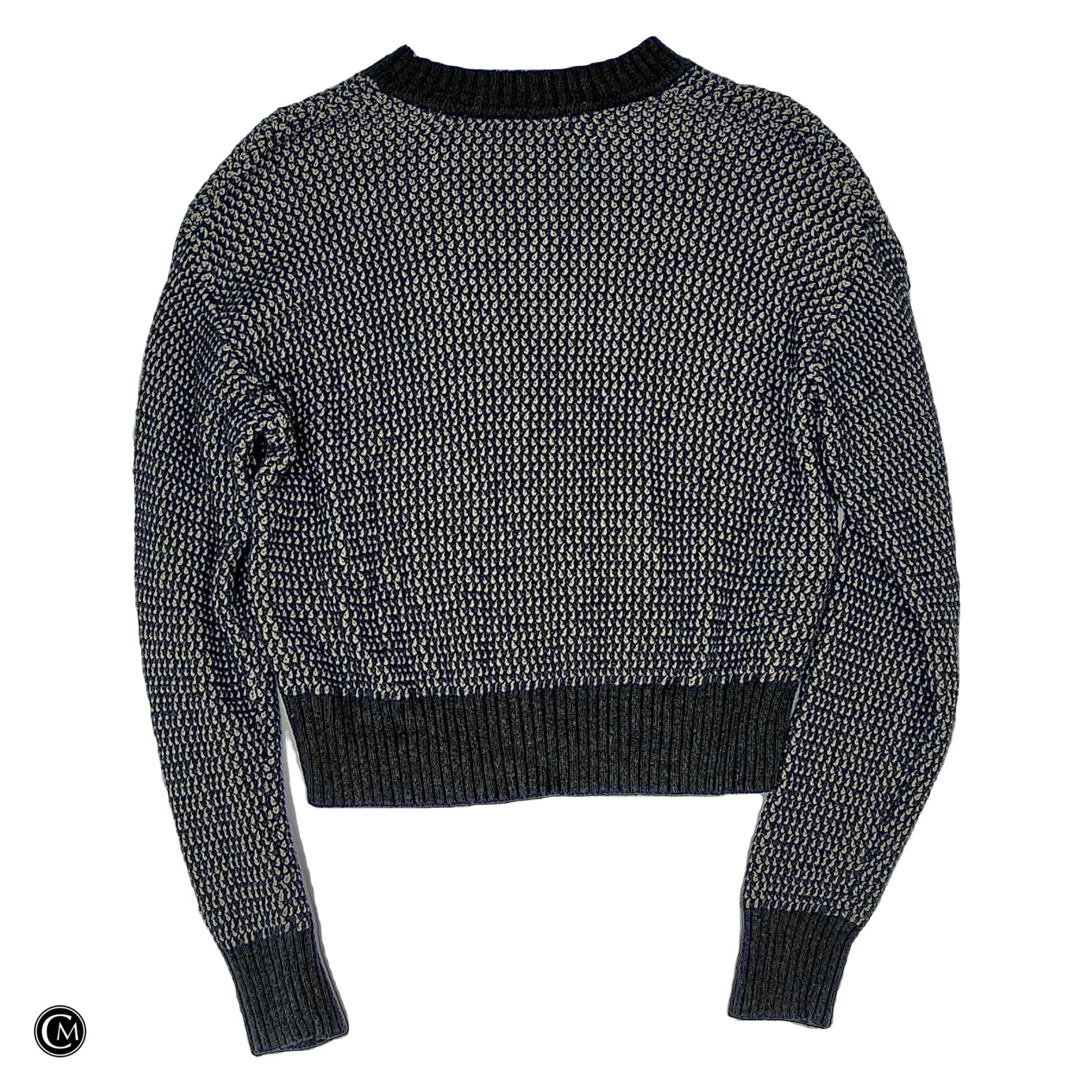 Sweater By Marine Layer In Grey & White, Size: S image 2
