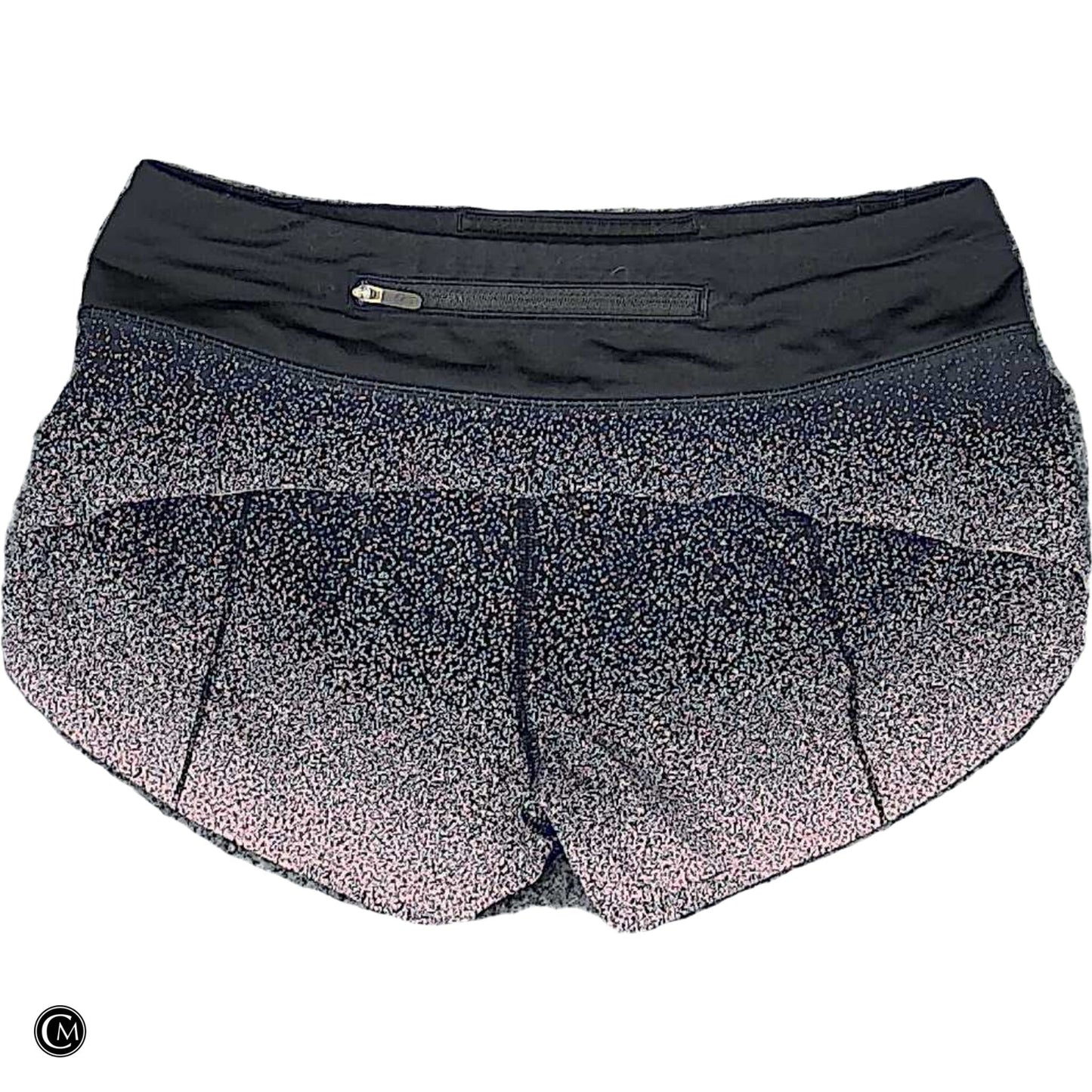 Athletic Shorts By Lululemon In Black & Purple, Size: S image 2