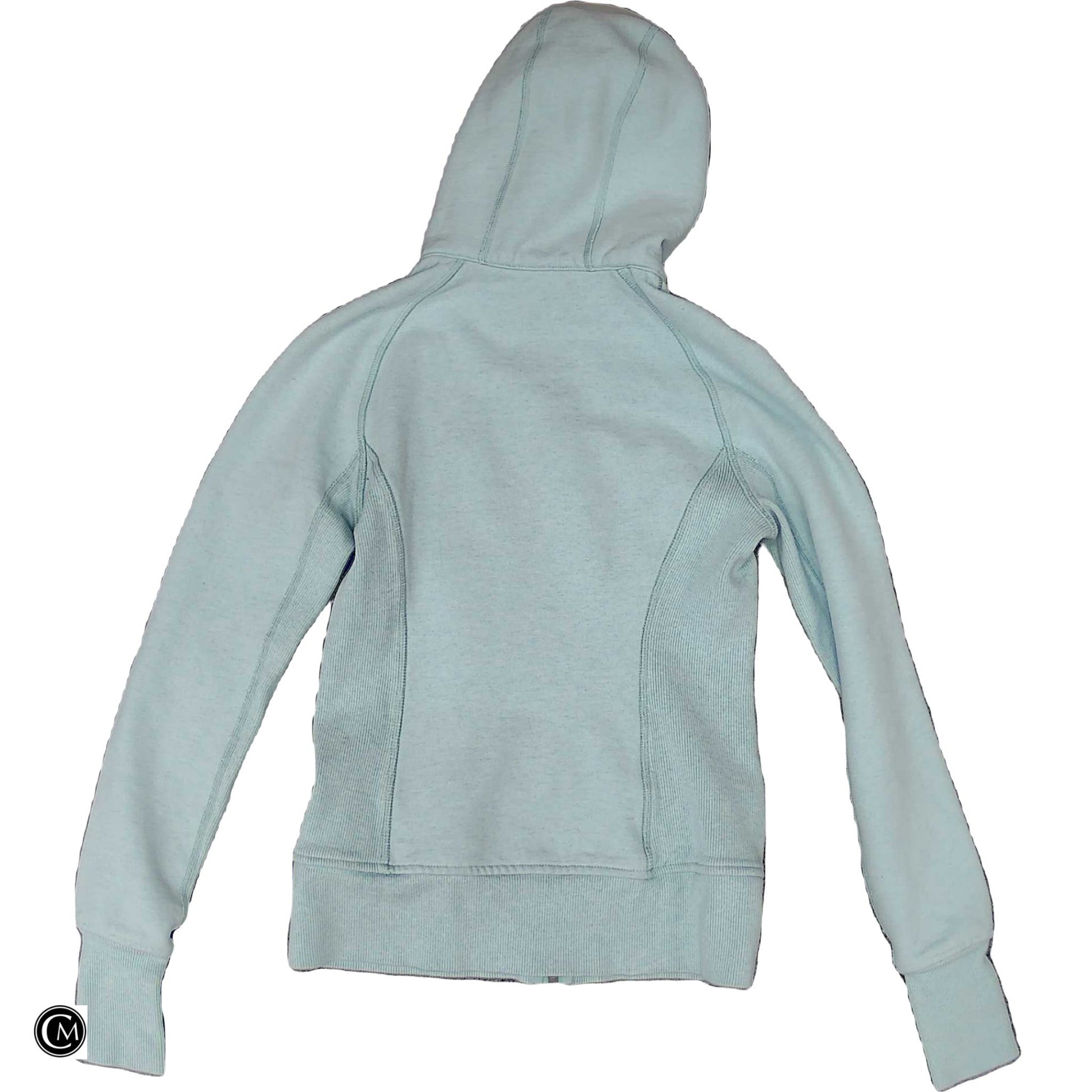 Athletic Sweatshirt Hoodie By Lululemon In Blue, Size: S image 2
