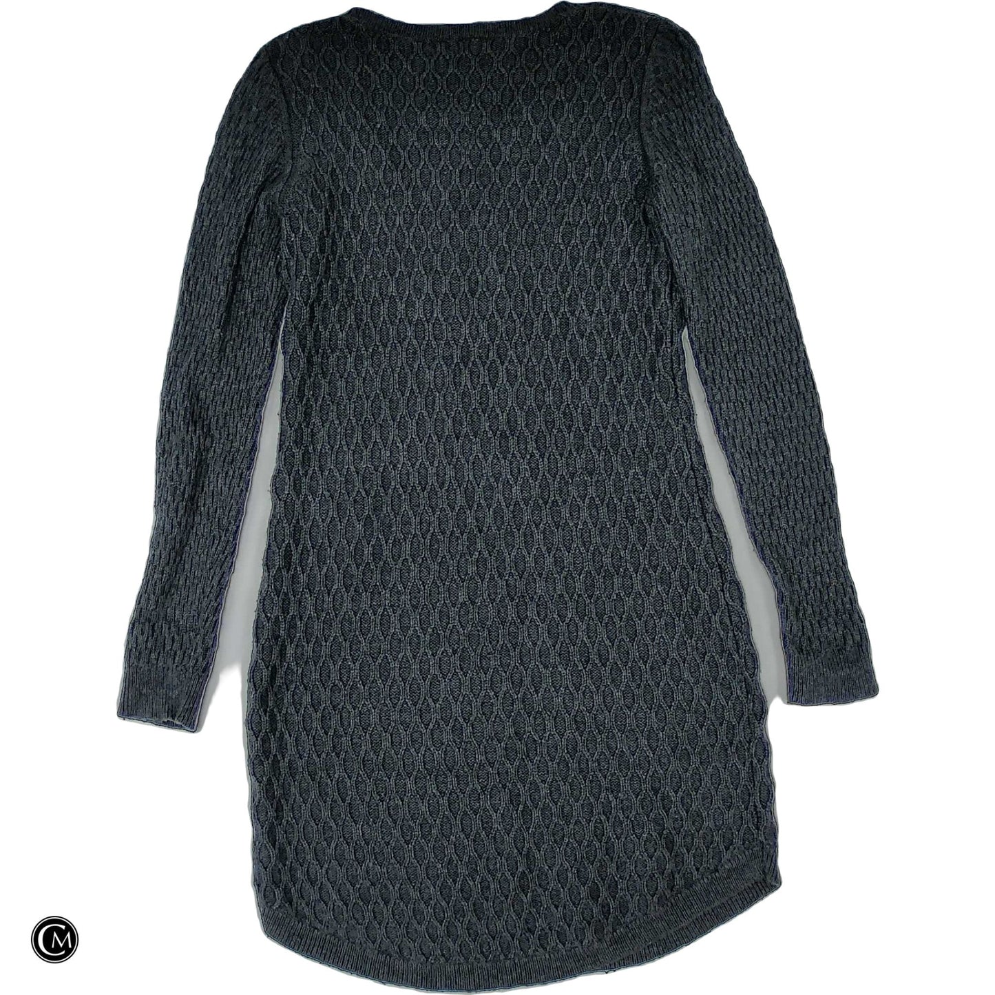 Dress Sweater By Loft In Grey, Size: S image 2
