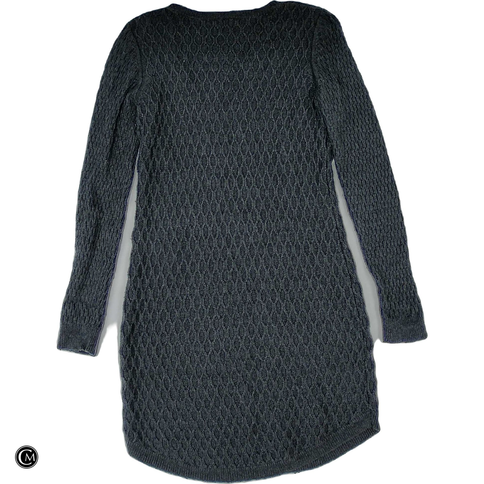 Dress Sweater By Loft In Grey, Size: S image 2