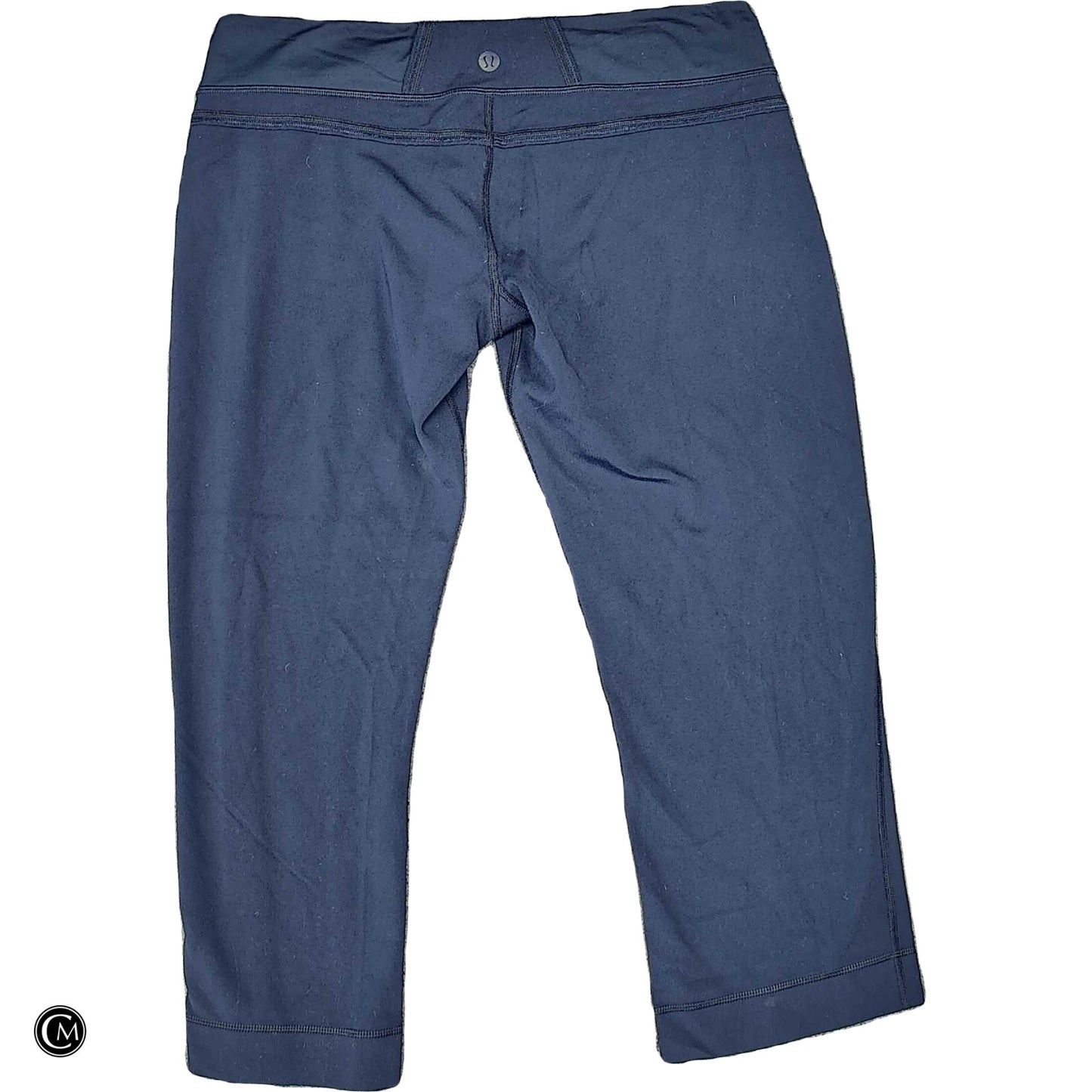 Athletic Leggings Capris By Lululemon In Blue, Size: L