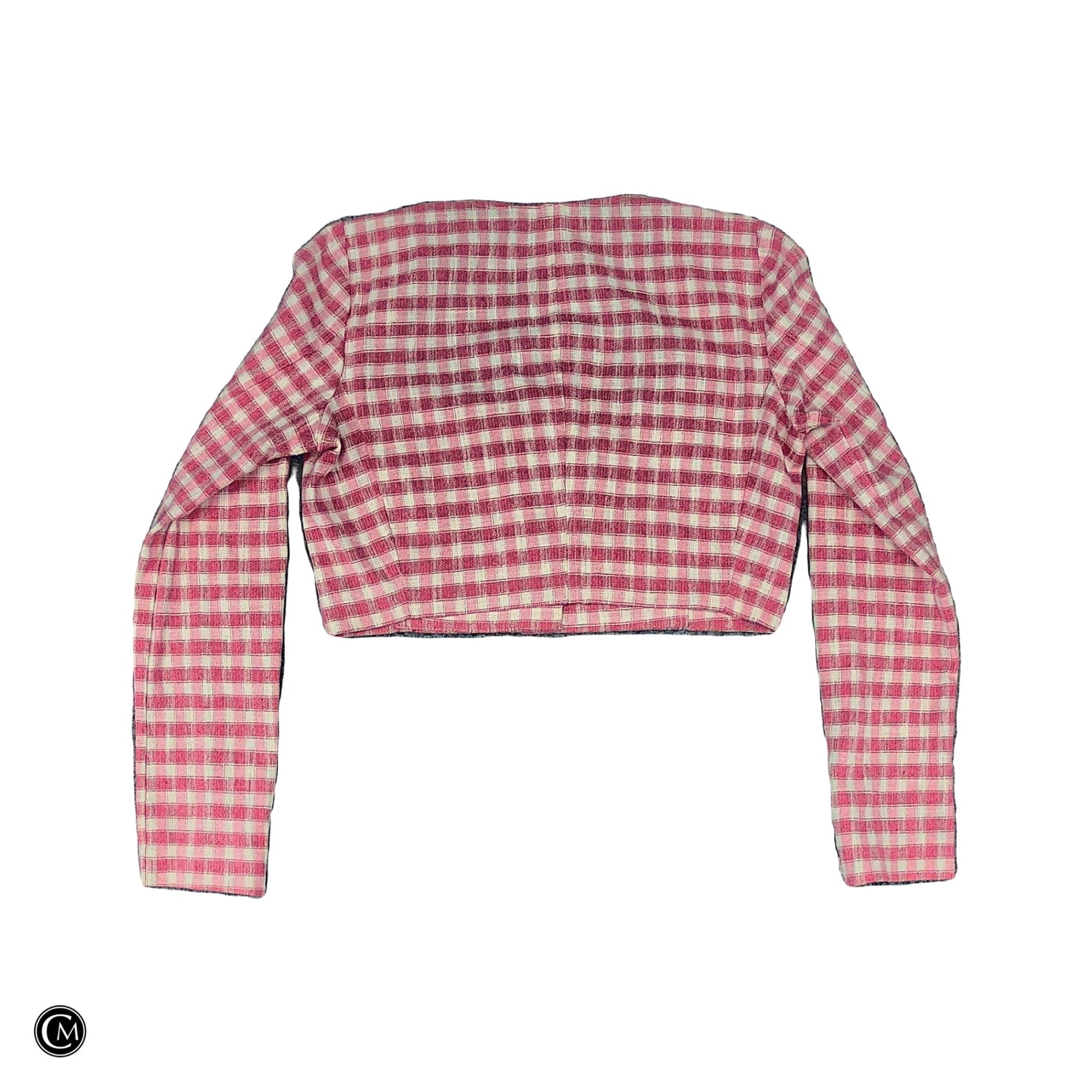 Top Ls By Zara In Pink & White, Size: M image 2