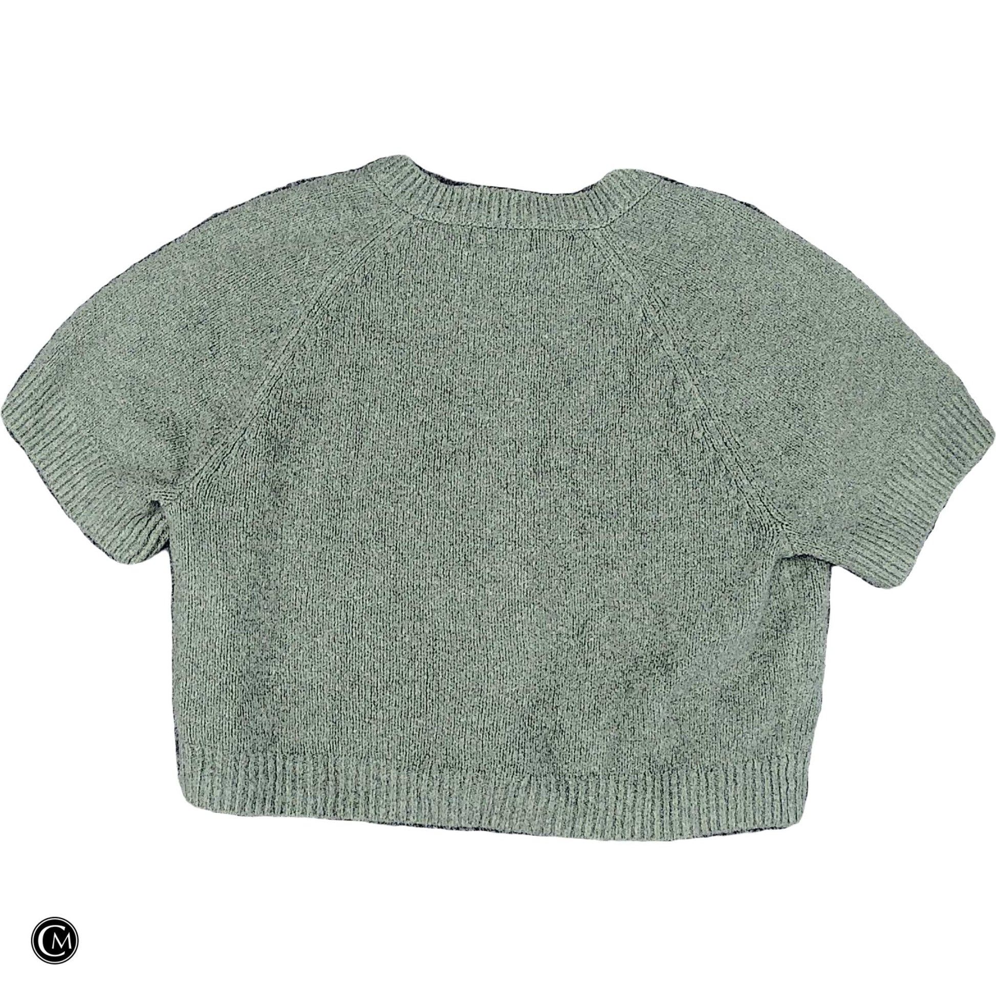 Sweater Cardigan By Universal Thread In Green, Size: L image 2