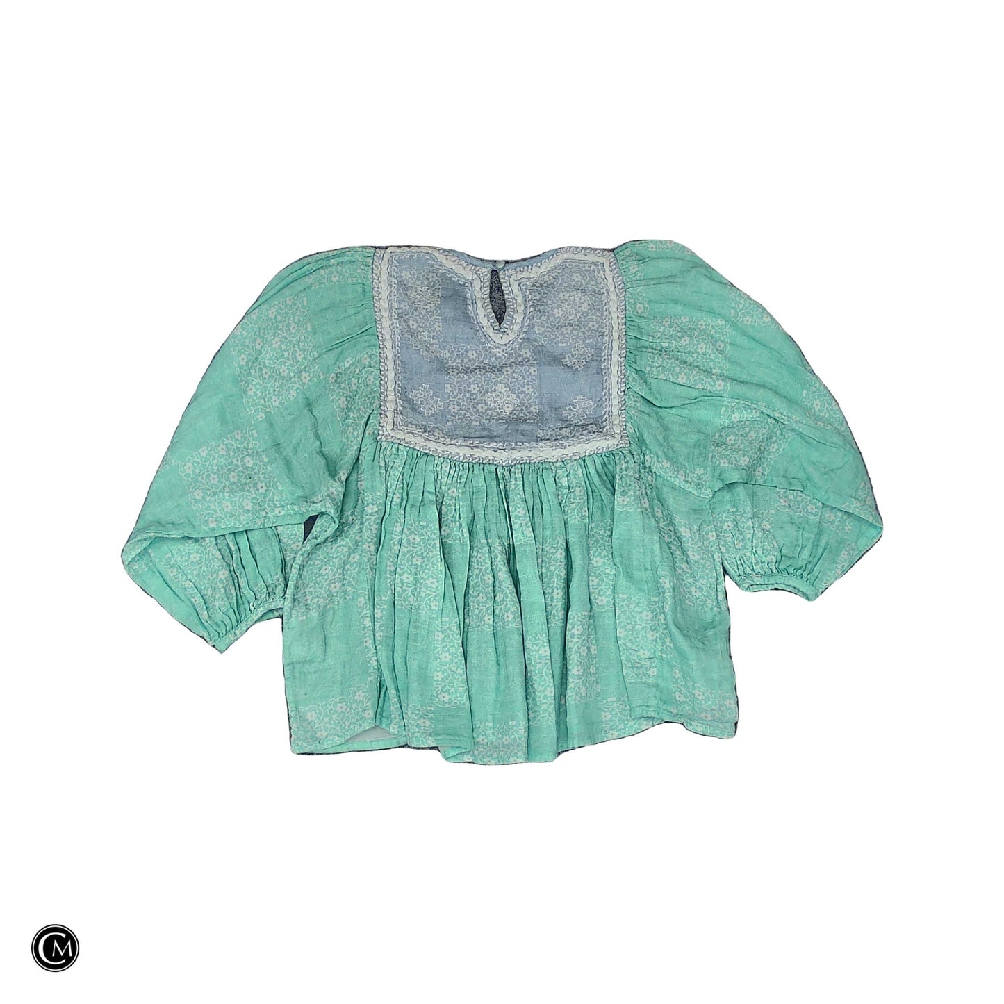 Top Ls By Cmb In Blue & Green, Size: S