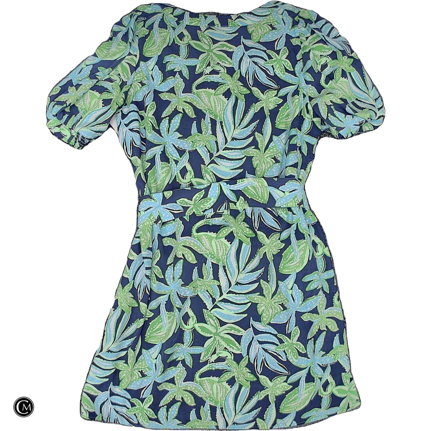 Dress Designer By Lilly Pulitzer In Blue & Green, Size: Xl image 2