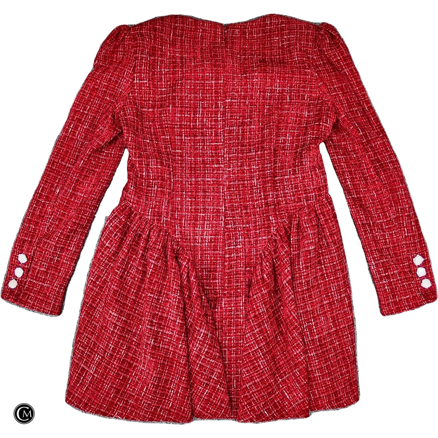 Dress Casual Short By Miss Circle New York In Red, Size: Xxl