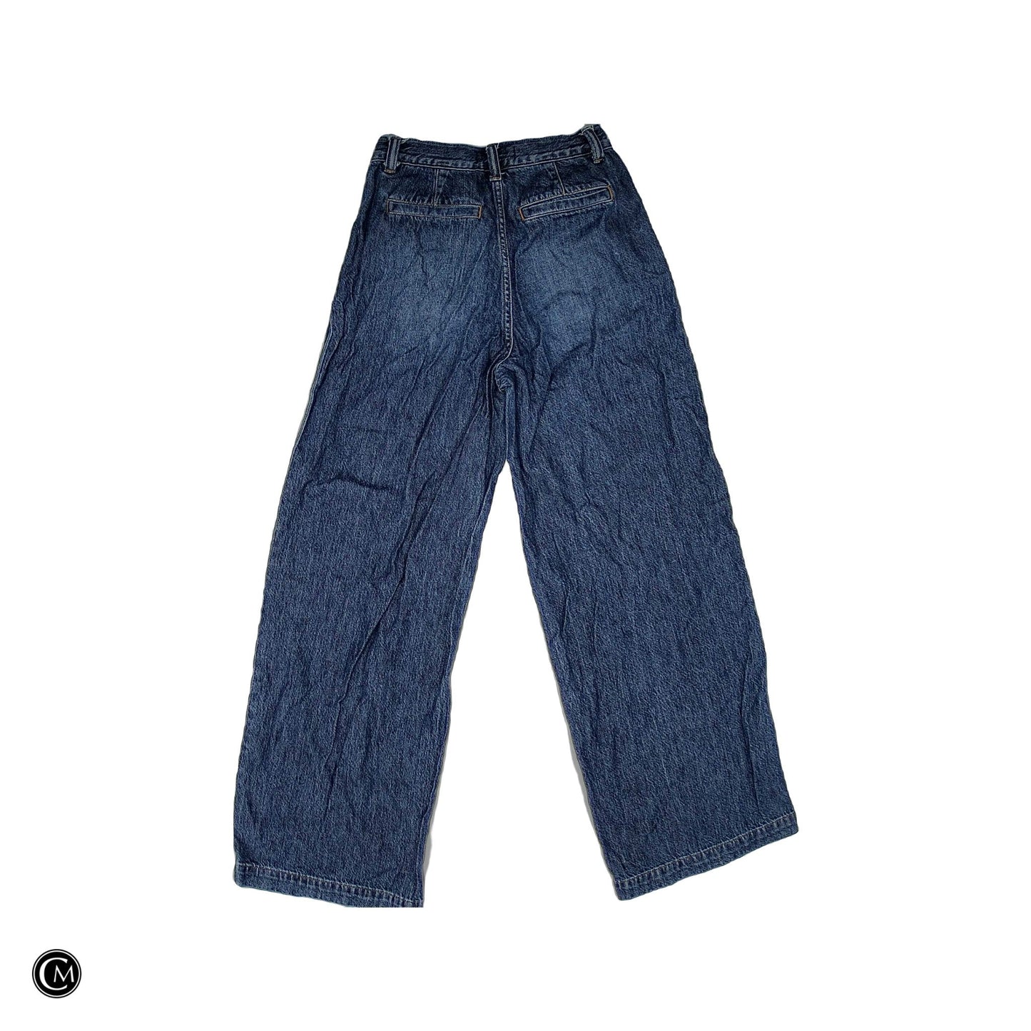 Jeans Wide Leg By Madewell In Blue Denim, Size: 0