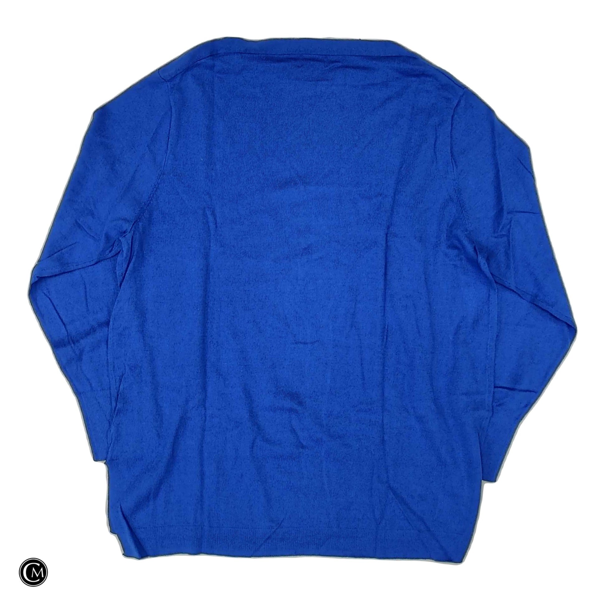Top Ls By J. Crew In Blue, Size: 1x image 2