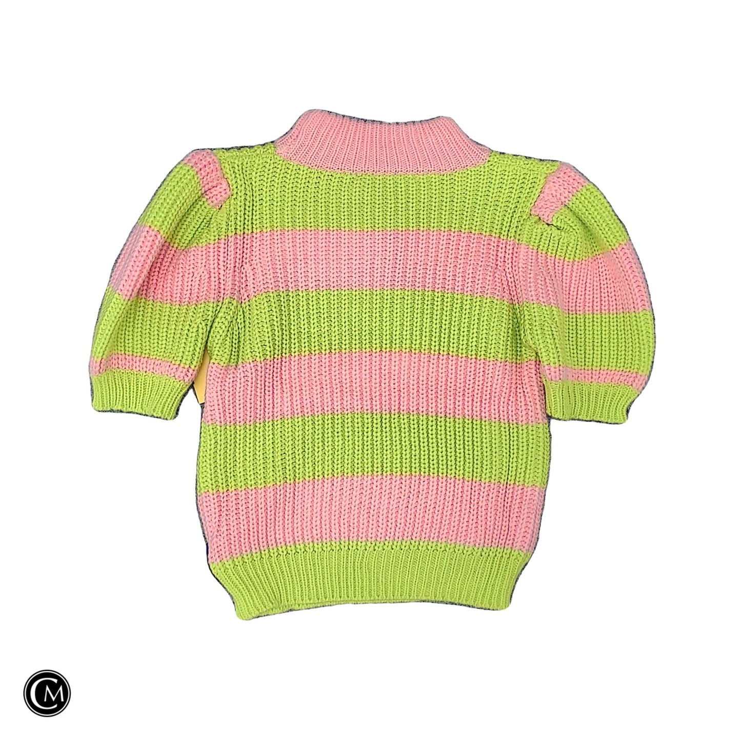 Sweater Ss By English Factory In Green & Pink, Size: S