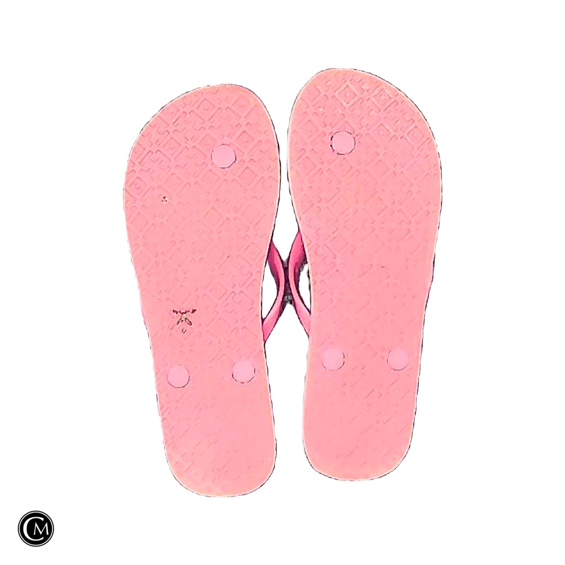 Sandals Designer By Tory Burch In Pink & Red, Size: 7 image 2