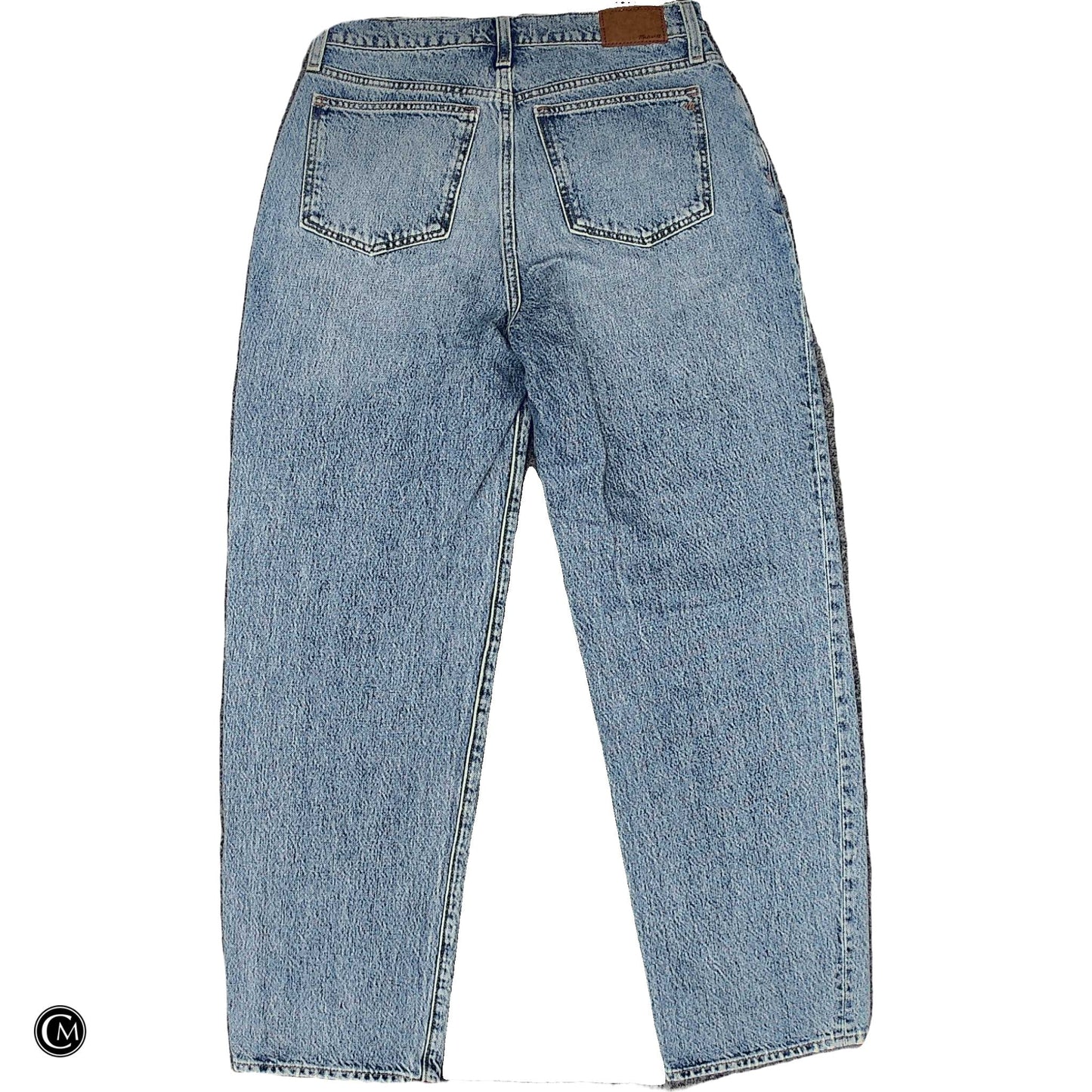 Jeans Straight By Madewell In Blue Denim, Size: 6