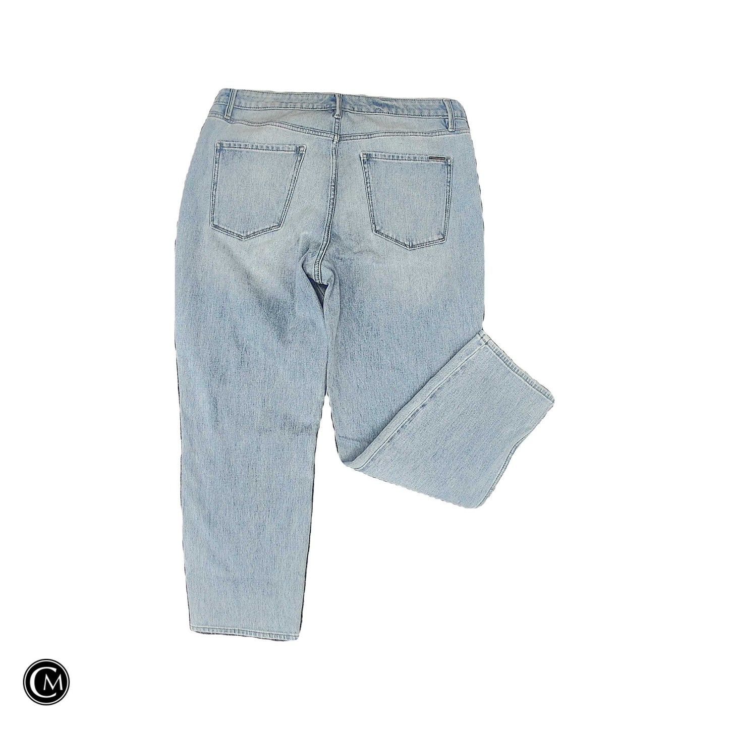 Jeans Straight By White House Black Market In Blue Denim, Size: 14