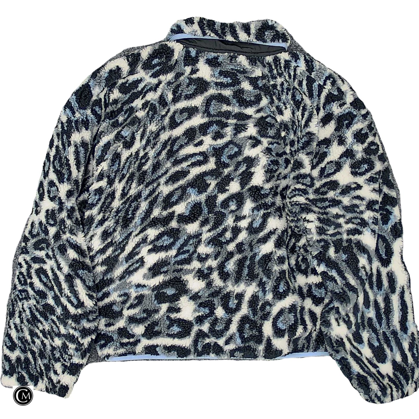 Jacket Faux Fur & Sherpa By Free People In Animal Print, Size: Xs