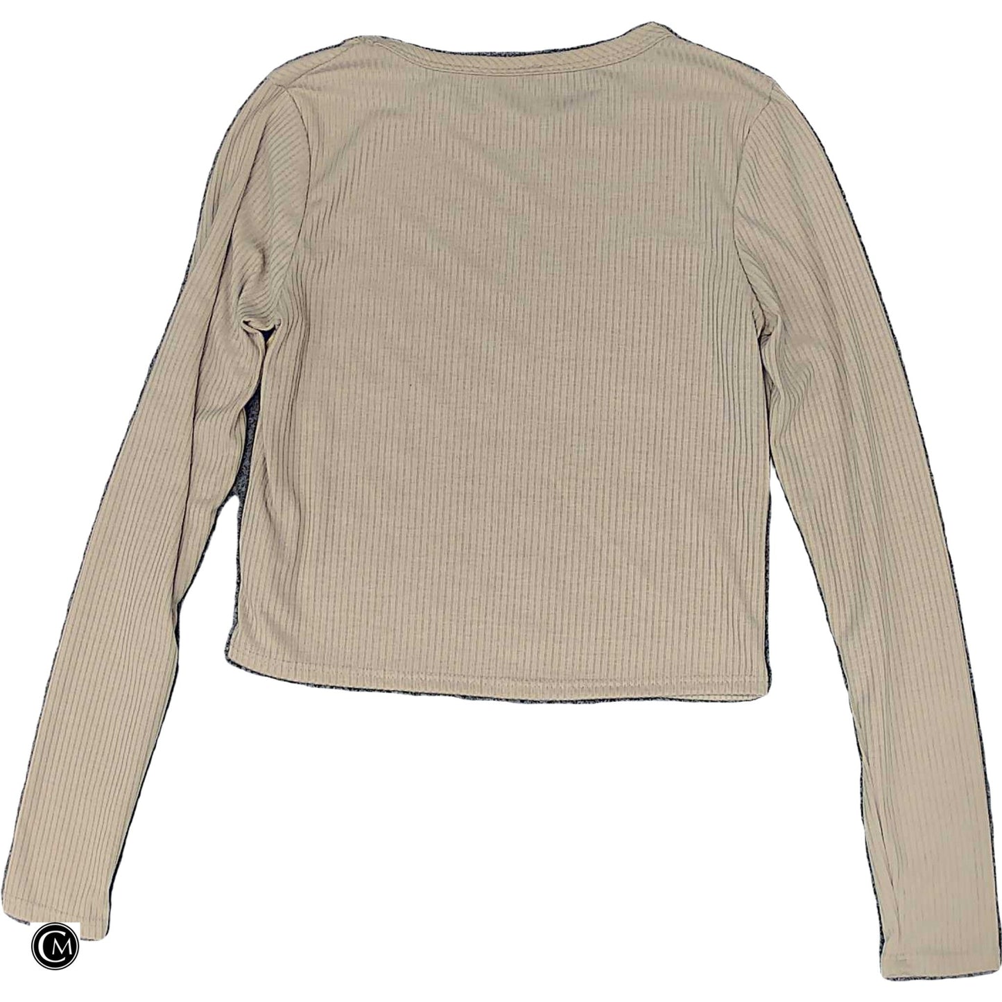 Top Ls Basic By Olivia Rae In Beige, Size: S