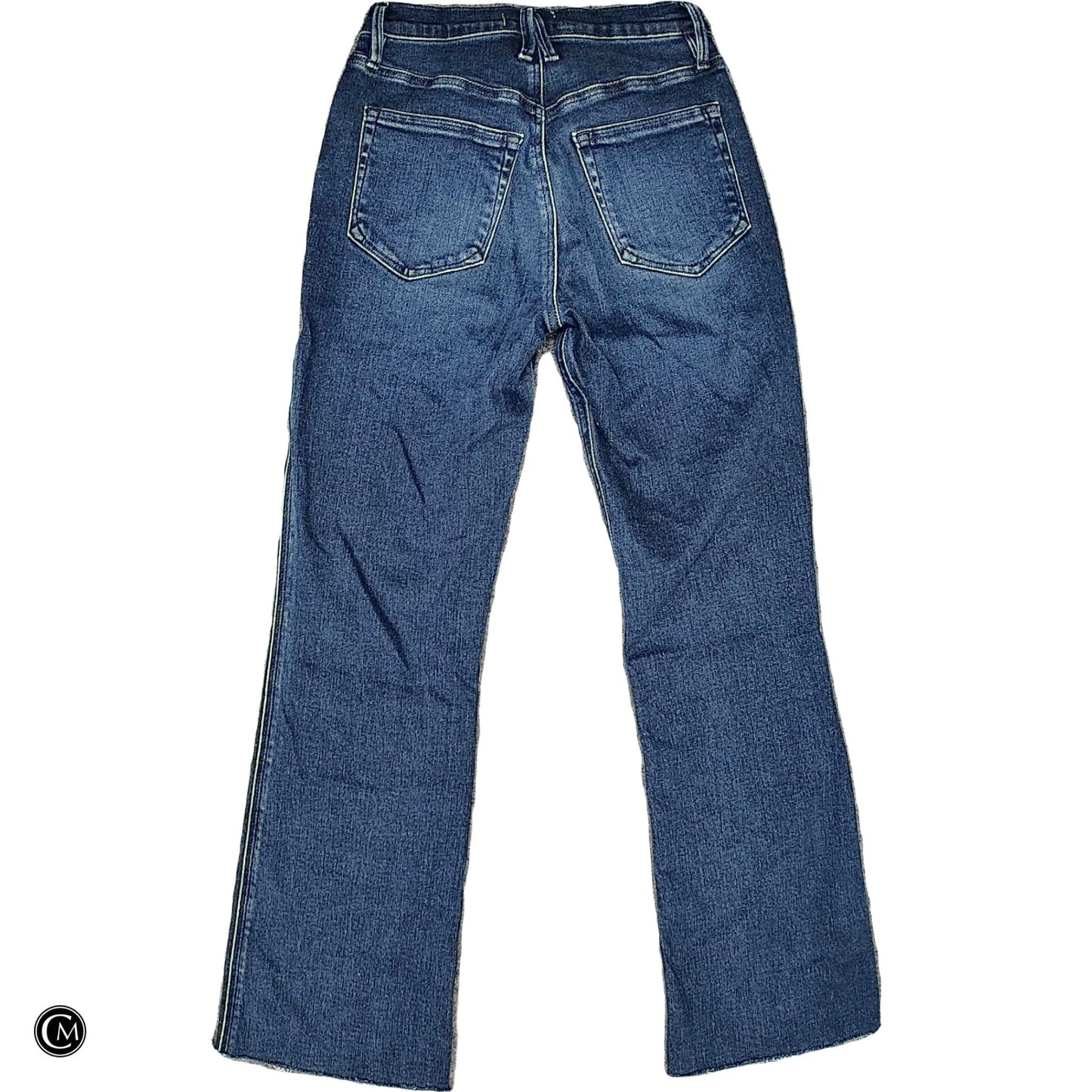 Jeans Boot Cut By Good American In Blue Denim, Size: 0