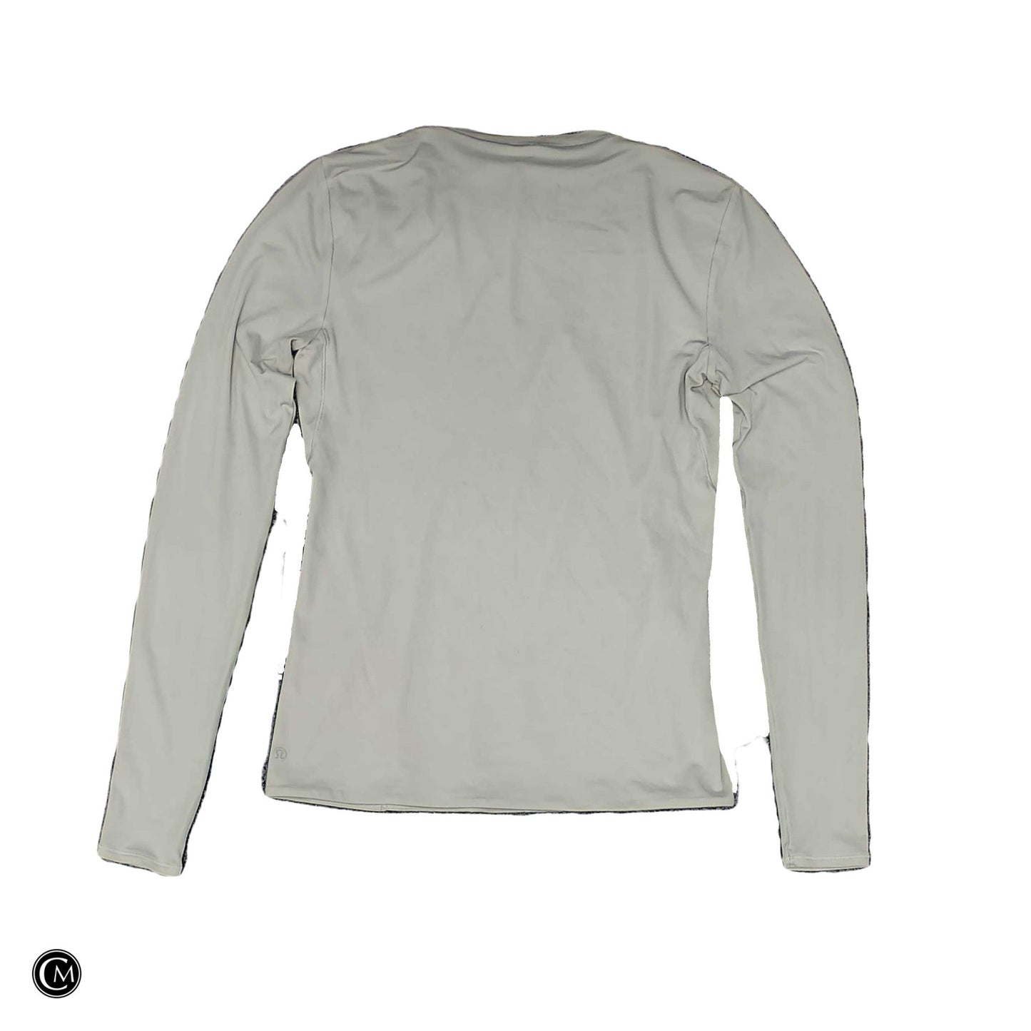 Athletic Top Ls Crewneck By Lululemon In Cream, Size: M