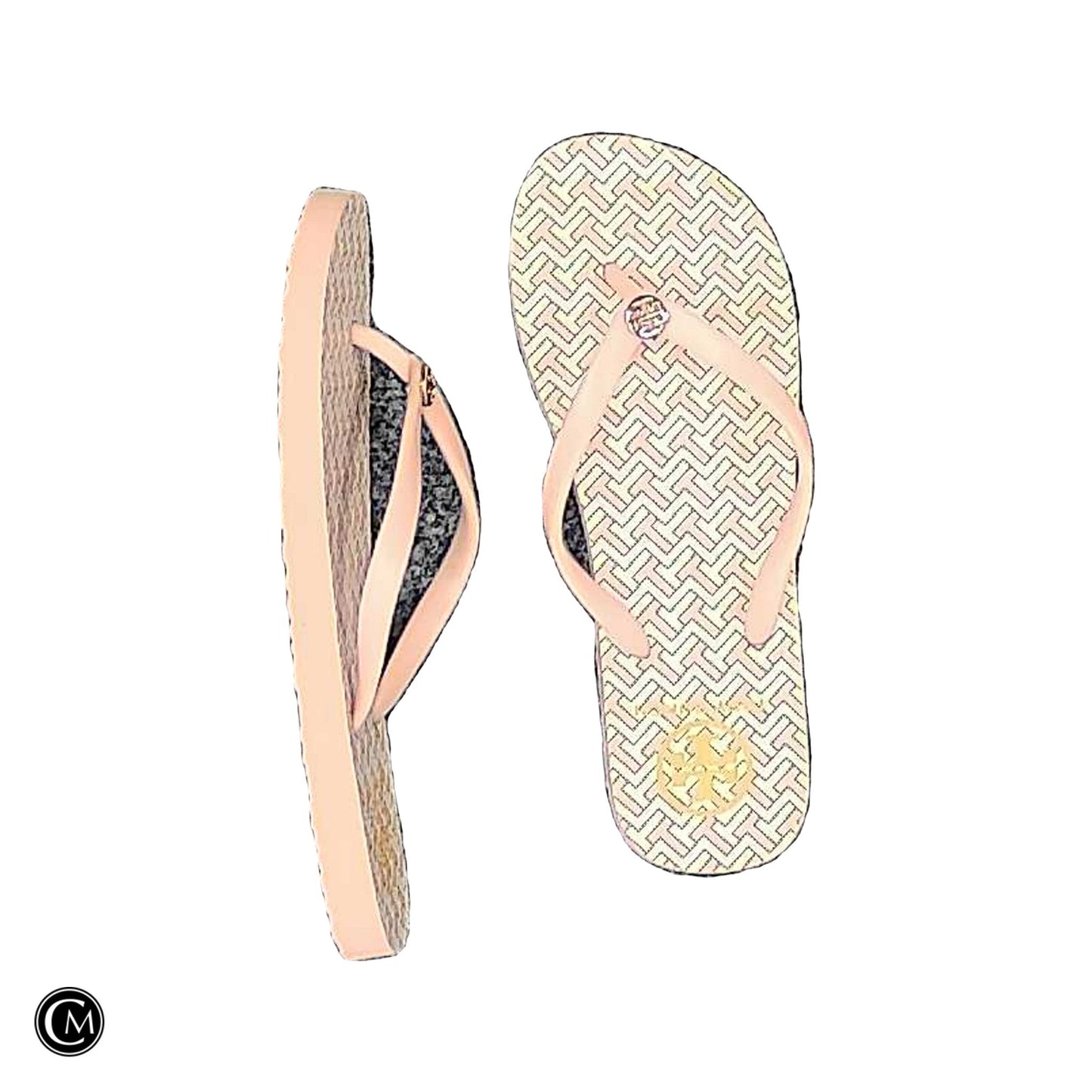 Sandals Designer By Tory Burch In Pink, Size: 7