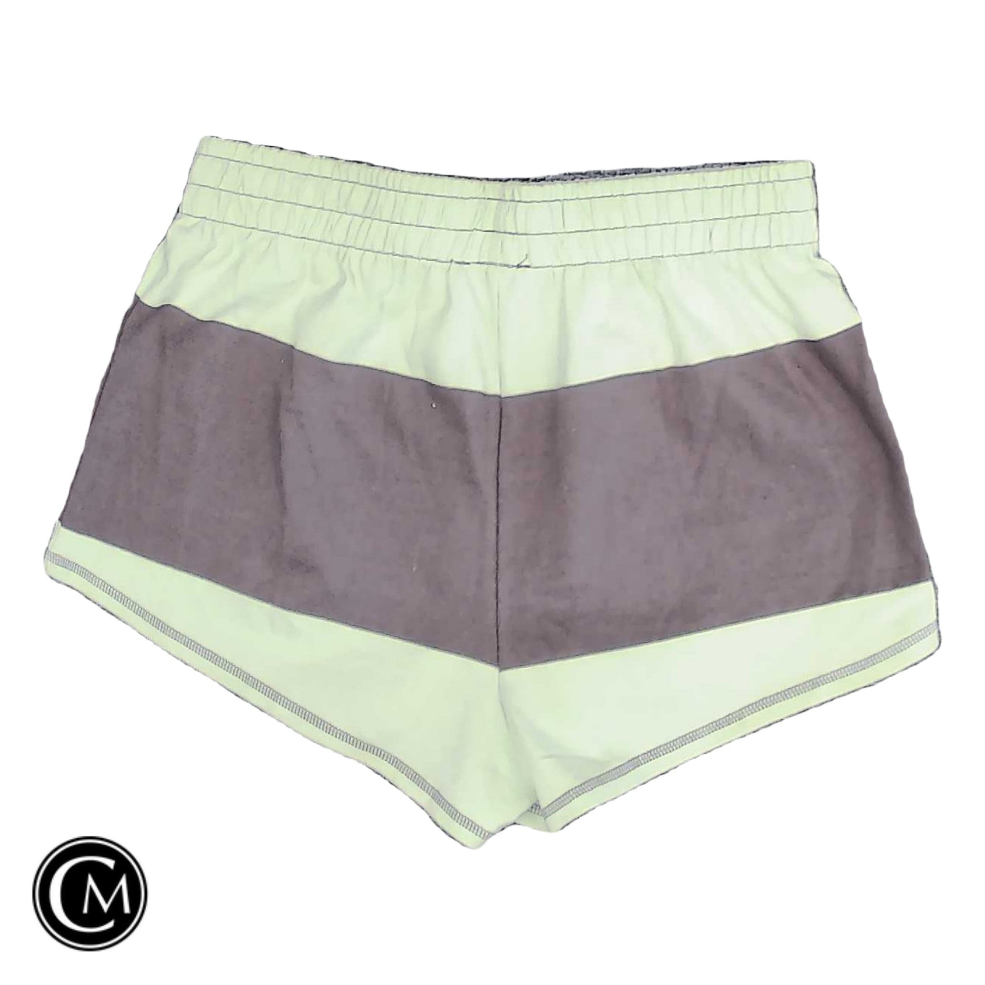 Lounge Set Shorts By Free People In Green & Grey, Size: L image 5