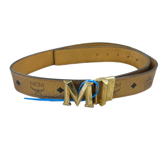Belt Luxury Designer By Mcm, Size: M/L