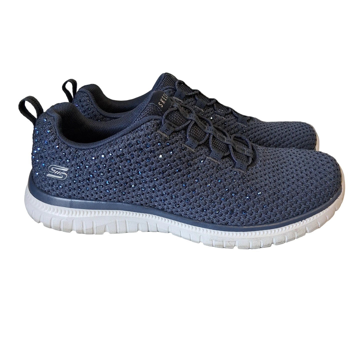 Shoes Athletic By Skechers In Blue, Size:6.5
