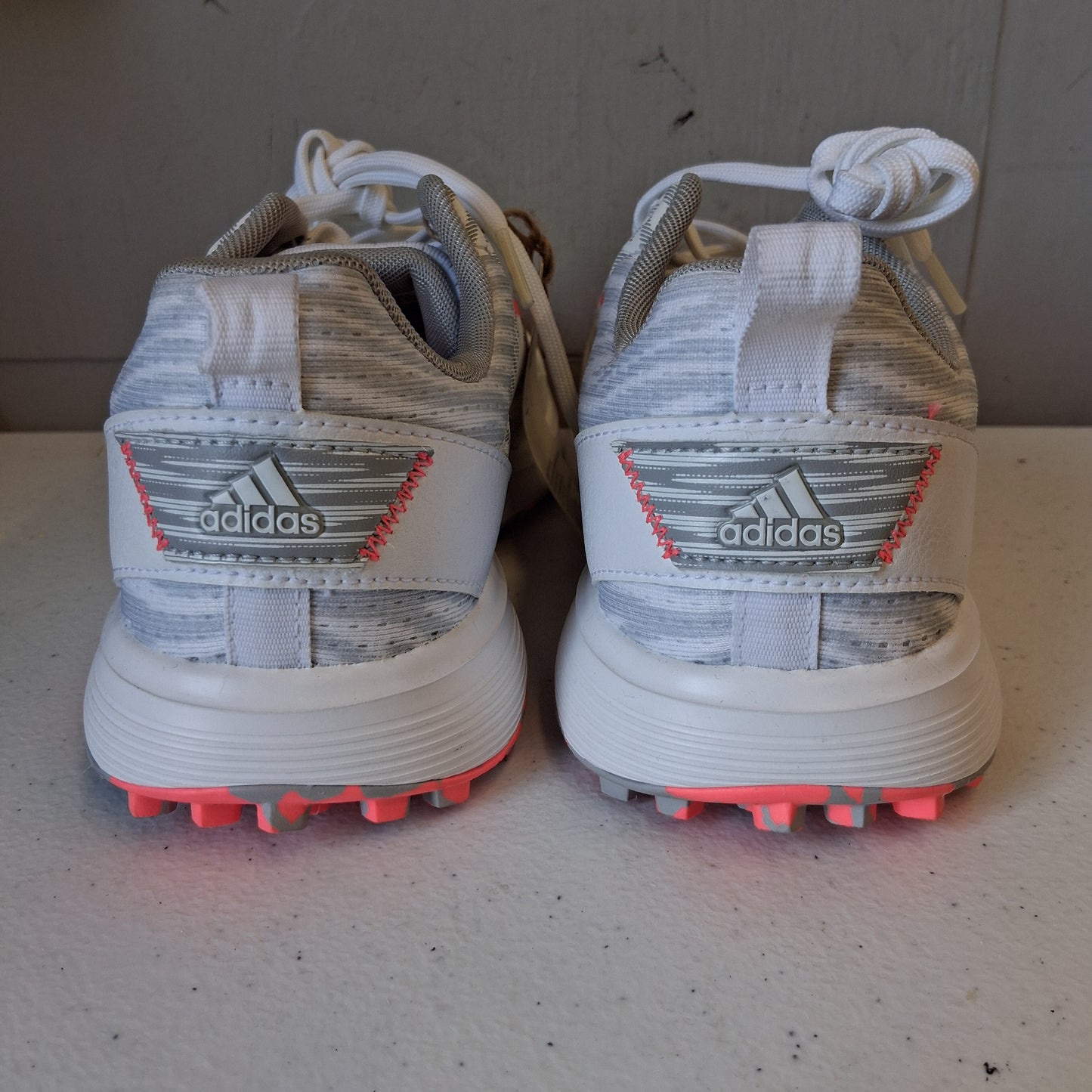 Shoes Athletic By Adidas In White, Size:6.5