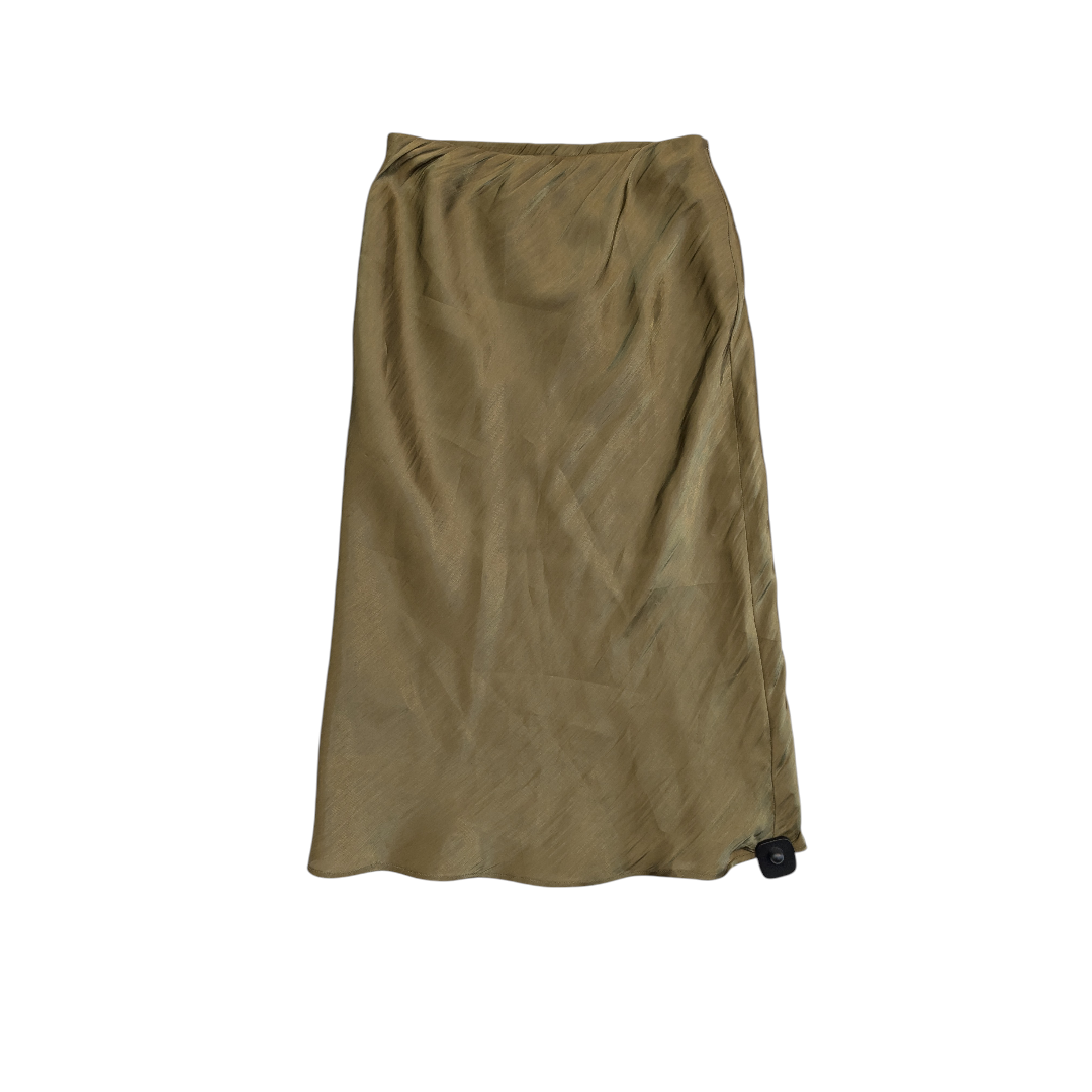 Skirt Maxi By Anthropologie In Green, Size:Xs