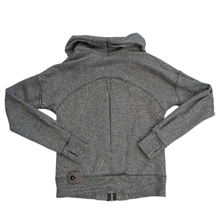 Athletic Sweatshirt Collar By Lululemon In Grey, Size:4