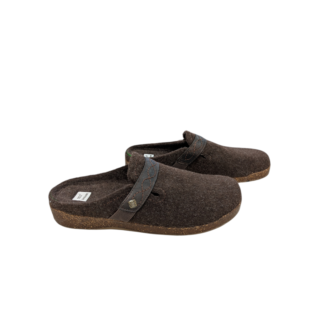Shoes Flats By Earth In Brown, Size:12