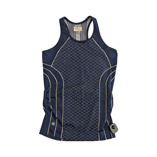 Athletic Tank Top By Athleta In Navy, Size:M