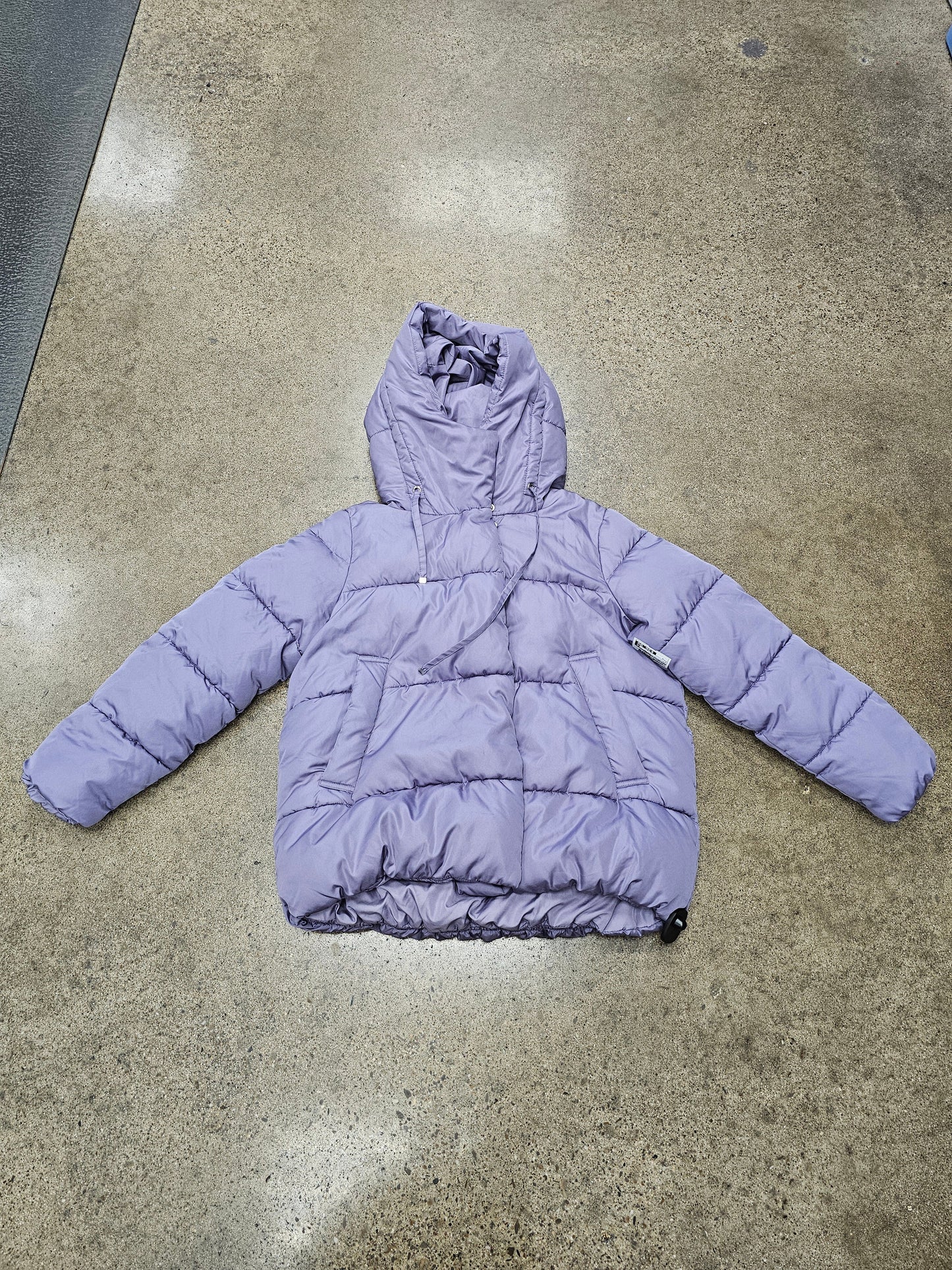 Coat Puffer & Quilted By Steve Madden In Purple, Size:M