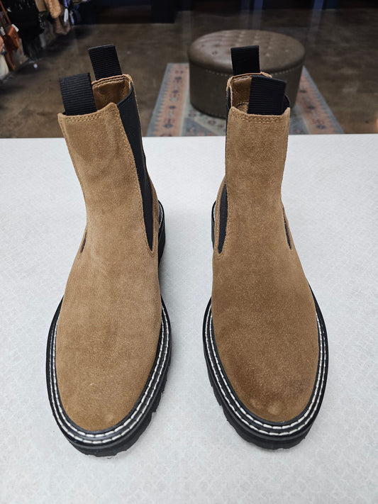 Boots Ankle Flats By Dolce Vita In Tan, Size:8.5