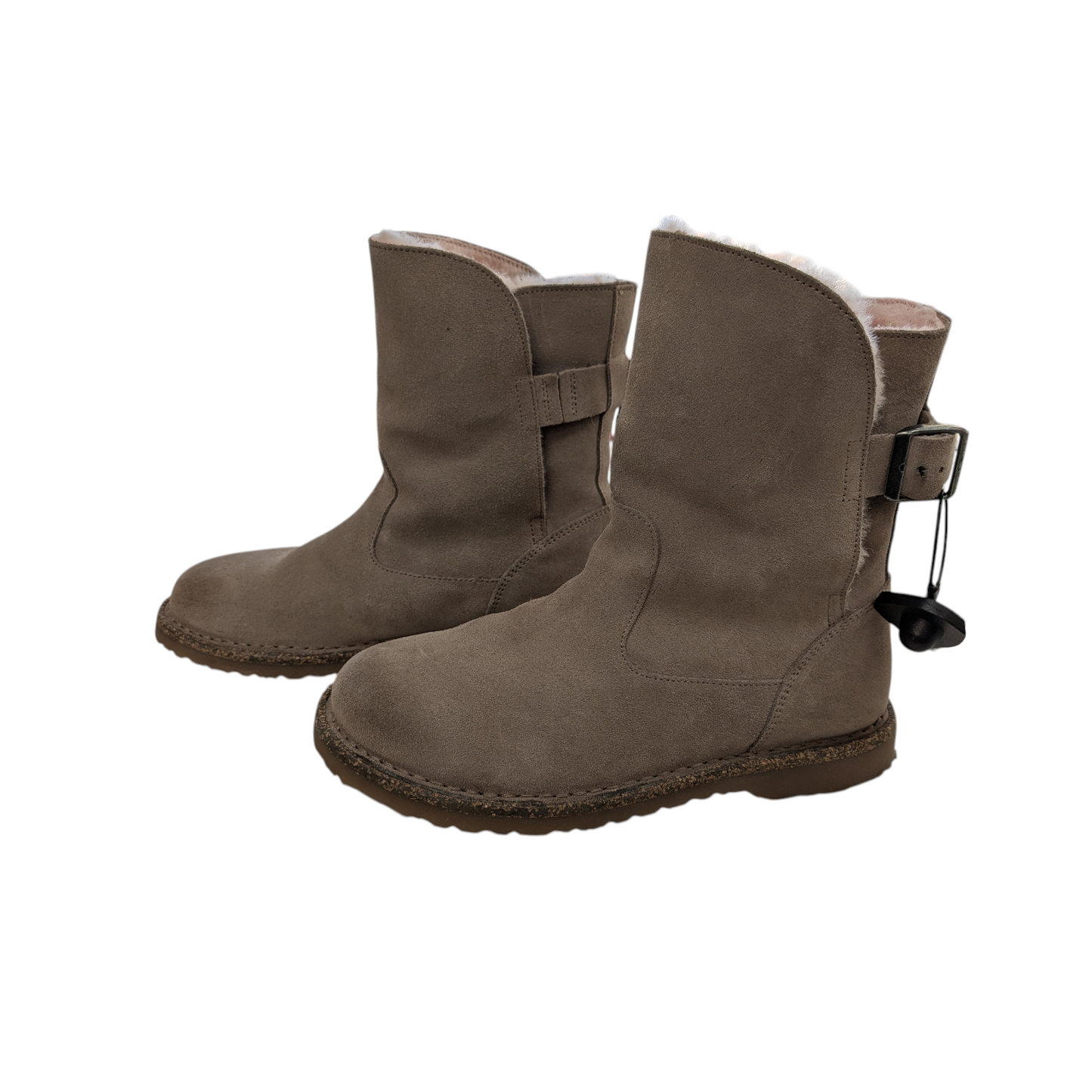 Boots Designer By Birkenstock In Taupe, Size:7