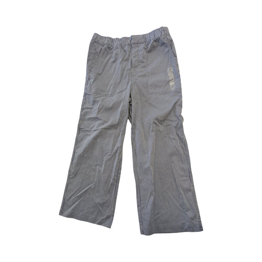 Pants Wide Leg By Gap In Striped Pattern, Size:L