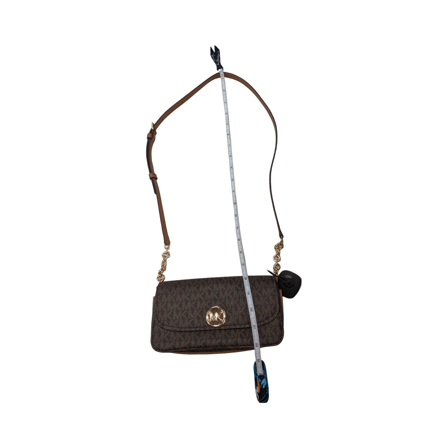Handbag Designer By Michael Kors In Brown, Size:Small