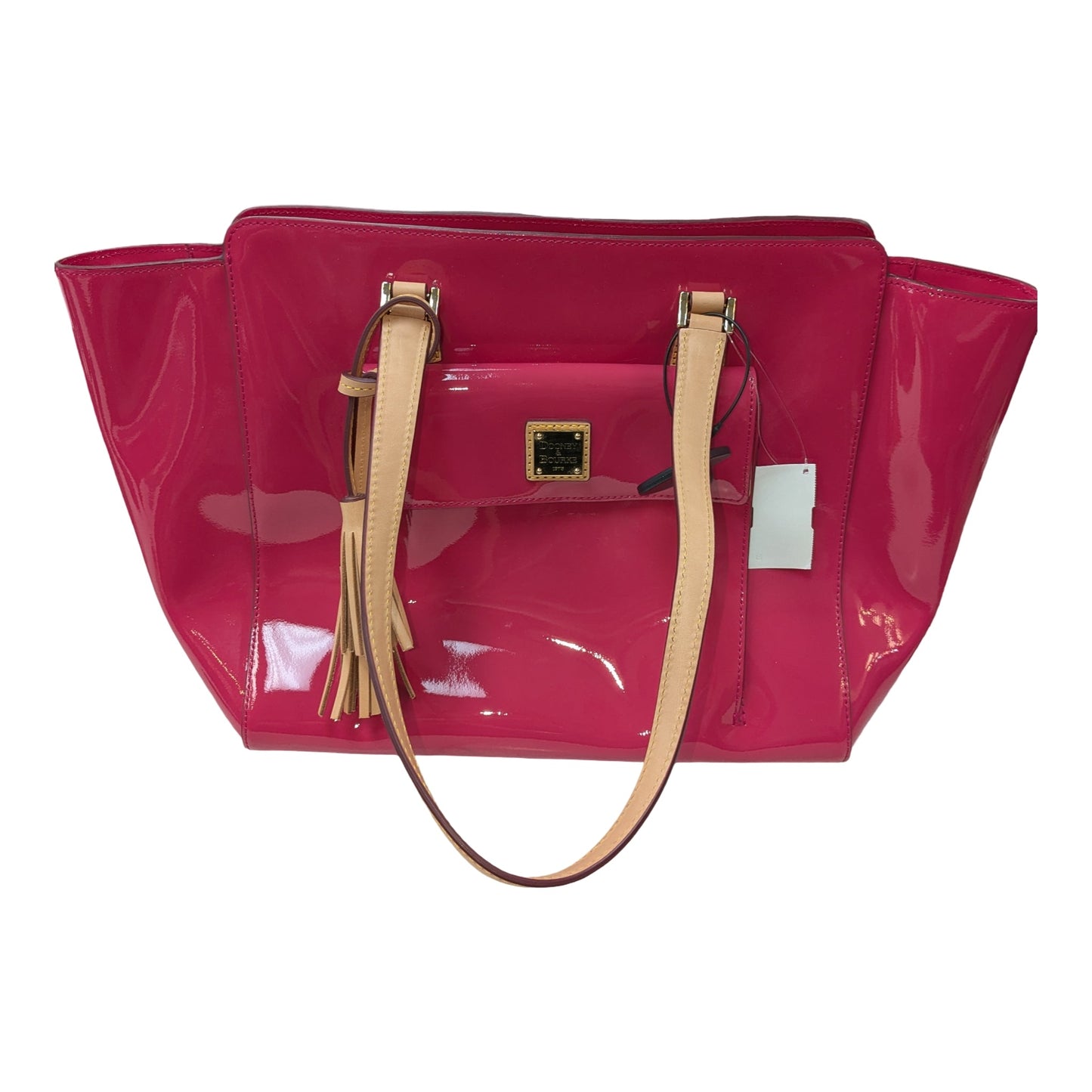 Handbag Designer By Dooney And Bourke In Pink, Size:Large