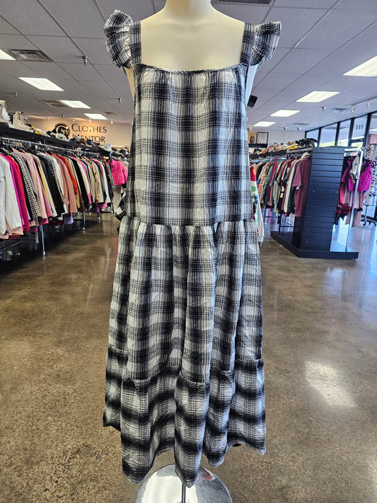 Dress Casual Maxi By Bb Dakota In Black & White, Size:Xs