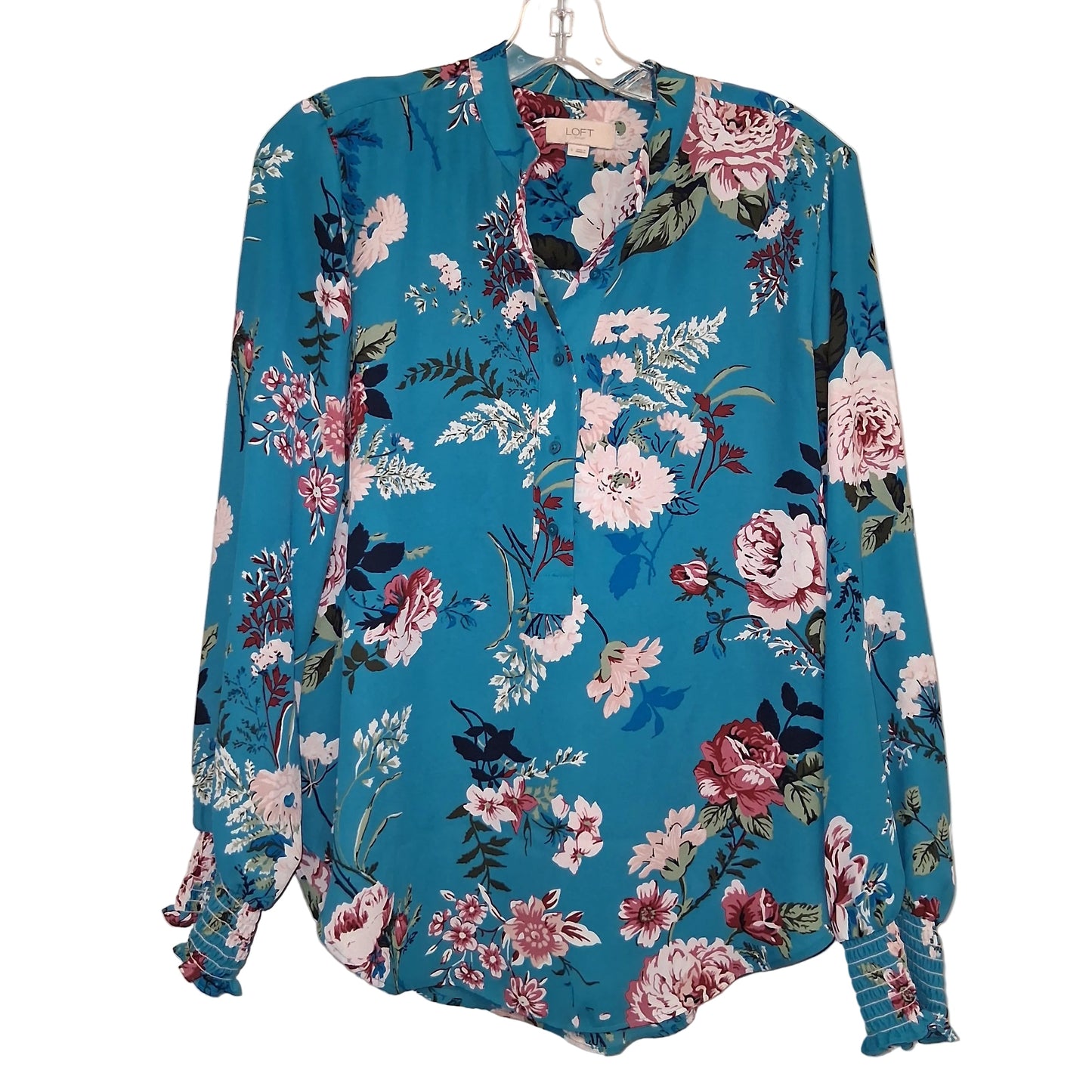 Top Ls By Loft In Floral Print, Size:S