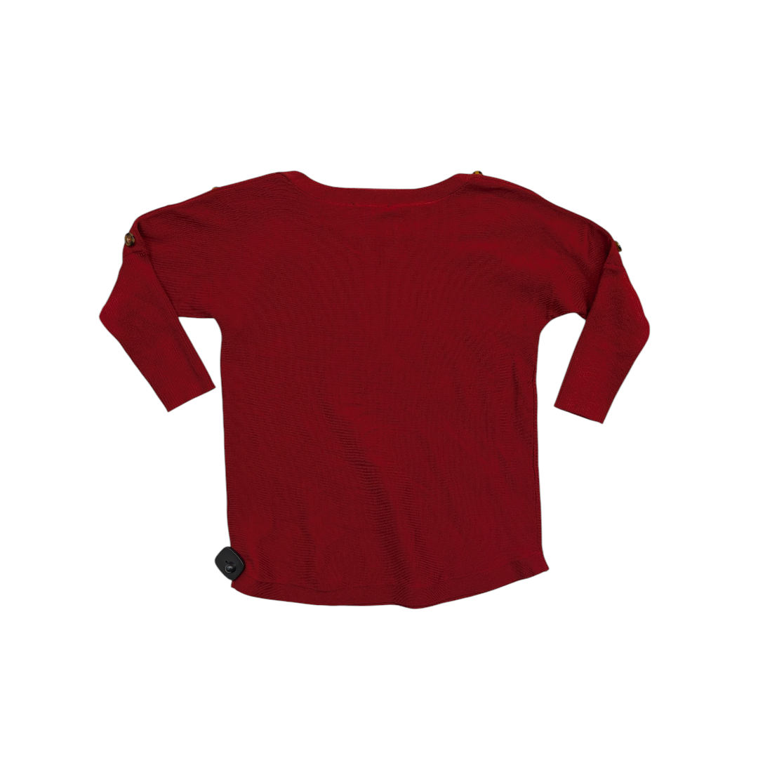Sweater By Cable And Gauge In Red, Size:S