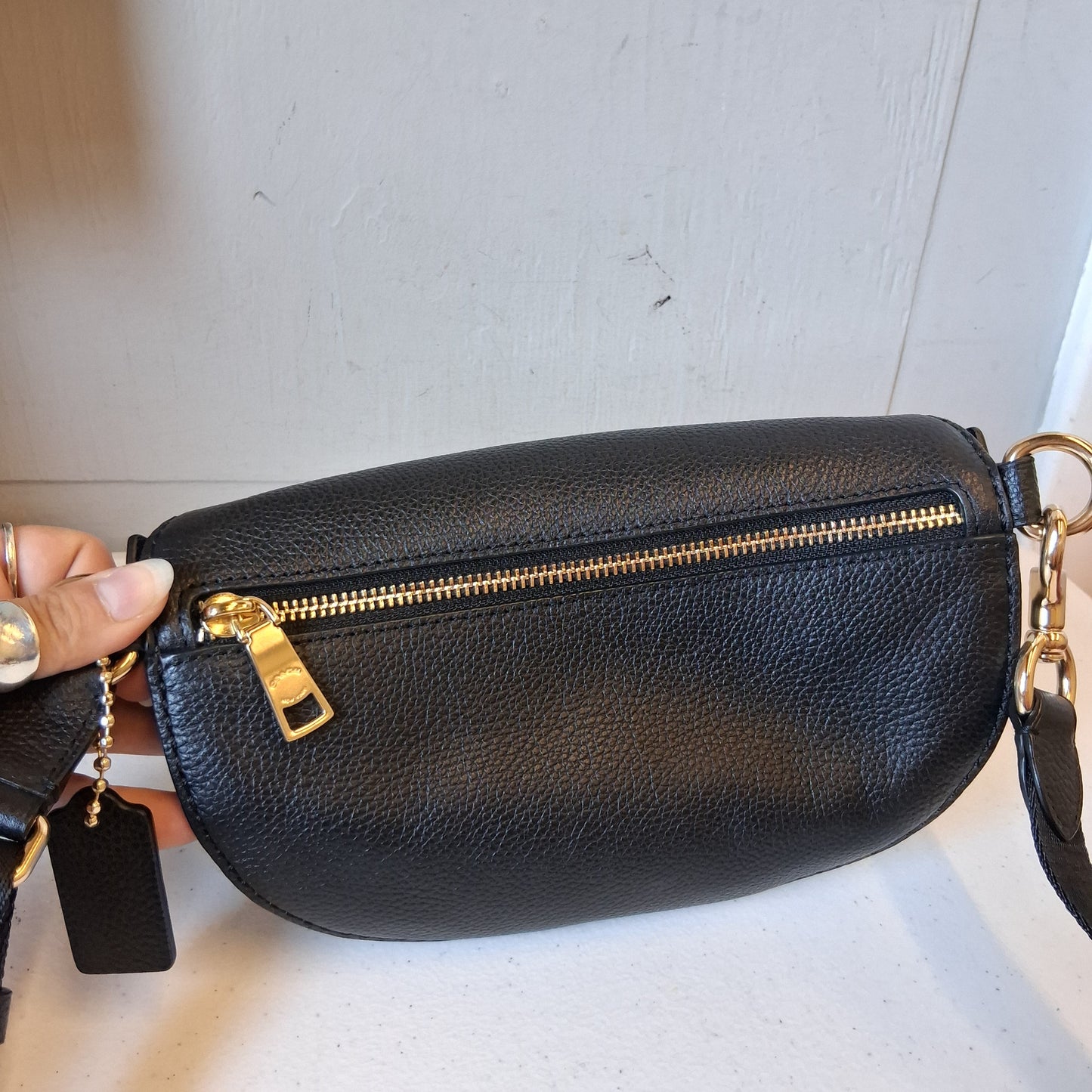 Belt Bag Designer By Coach In Black, Size:Small
