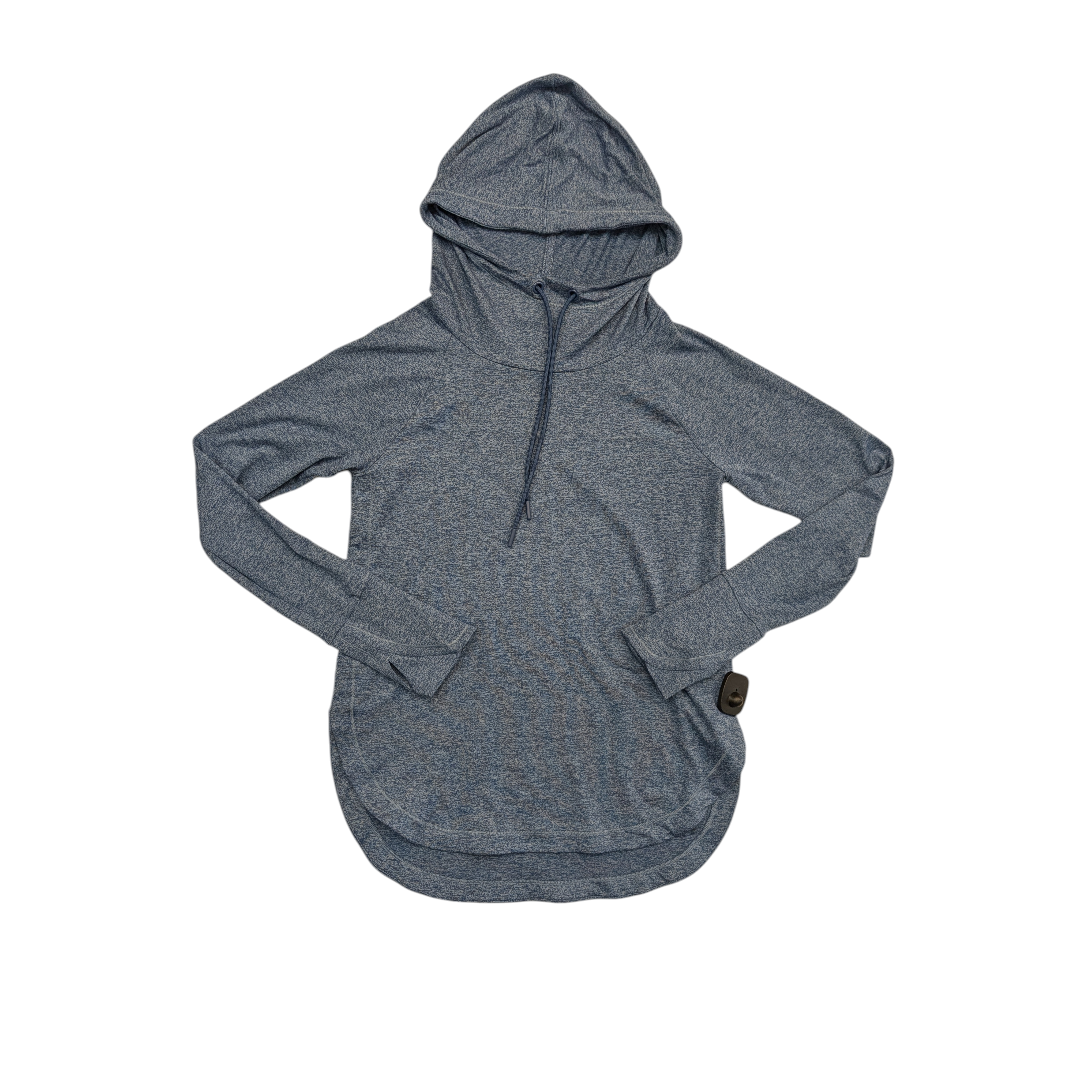 Athletic Sweatshirt Hoodie By Athleta In Blue, Size:Xs