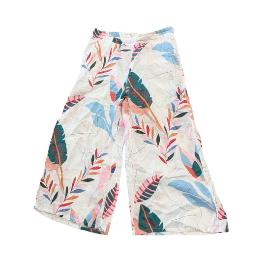 Pants Linen By Cynthia Rowley In Multi, Size:M