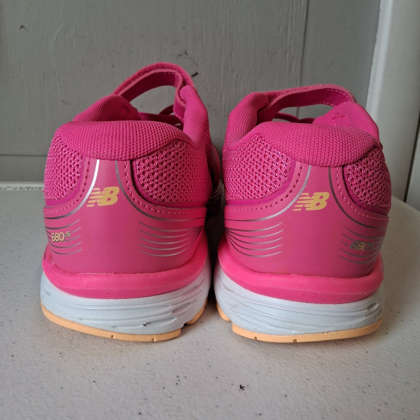 Shoes Athletic By New Balance In Pink, Size:6.5 Extra Wide