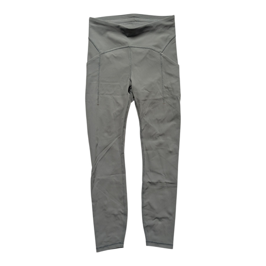 Athletic Leggings By Lululemon In Blue, Size:6