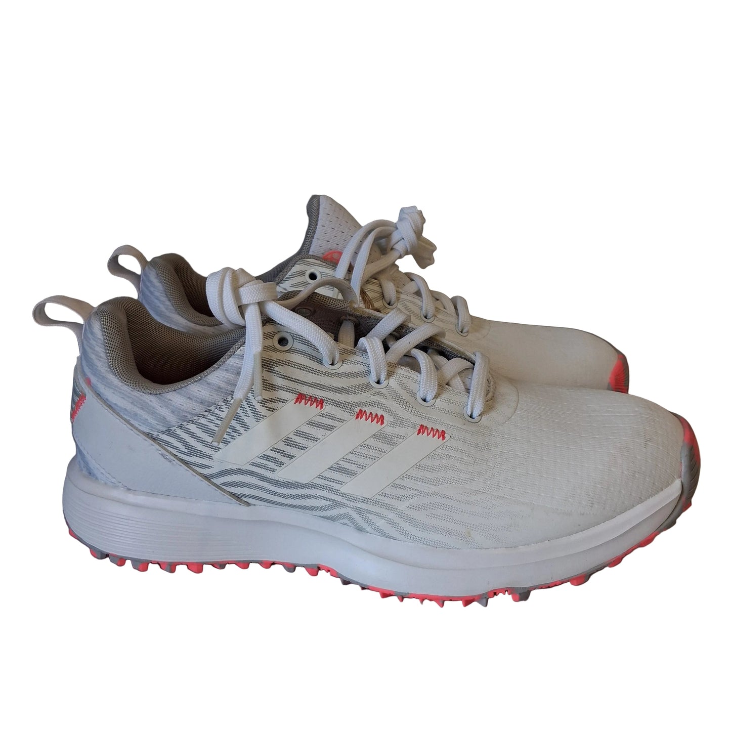 Shoes Athletic By Adidas In White, Size:6.5