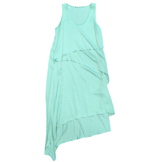 Dress Casual Midi By Bcbgmaxazria In Green, Size:Xs