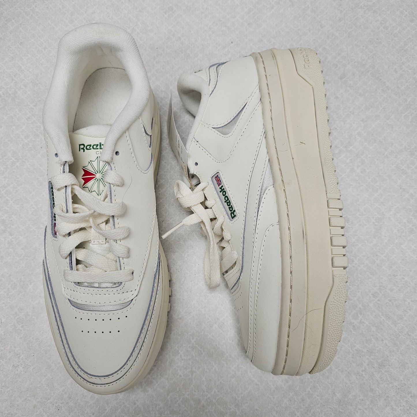 Shoes Sneakers Platform By Reebok In Cream, Size:9